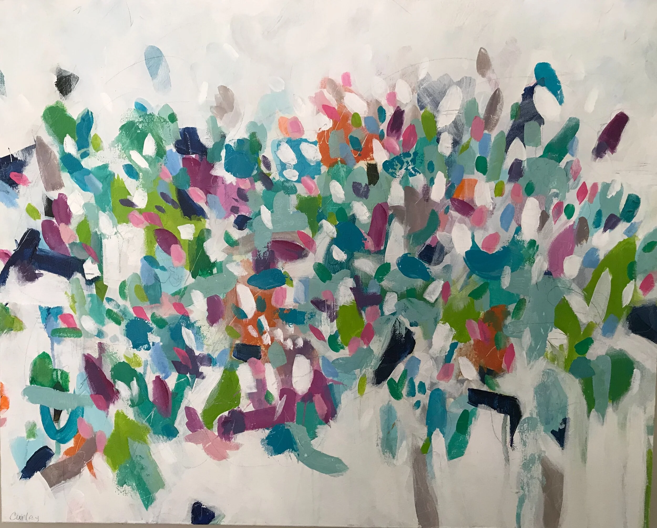 Susan	Curley	Summer Flowers	Acrylic on canvas	 $650 	24 x 30