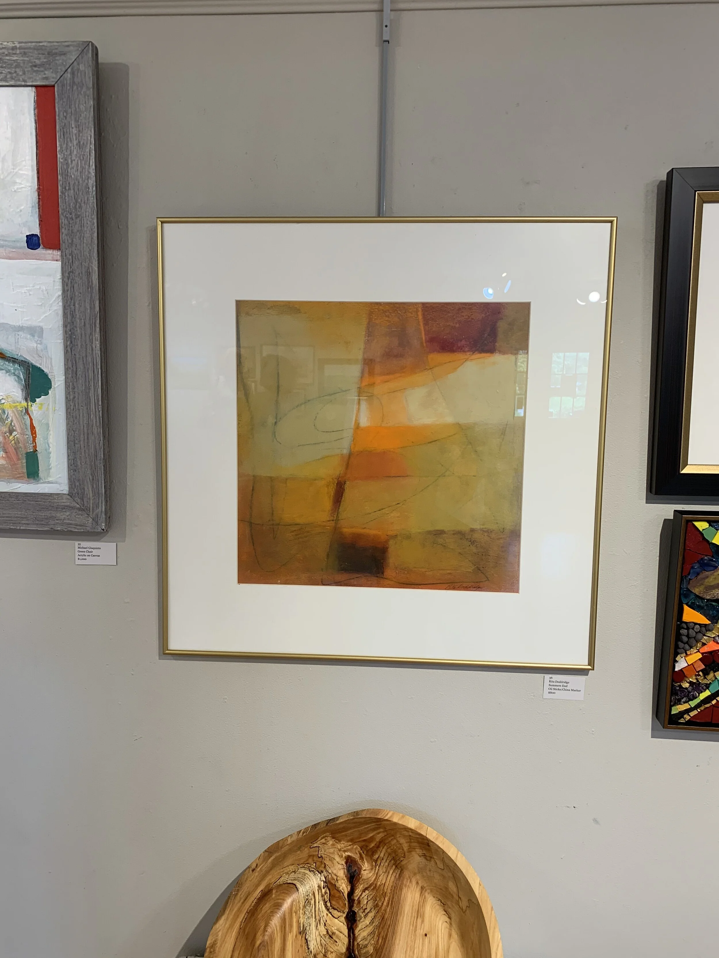 Rita	Doddridge	Summers End	Oil Sticks/China Marker	 $800 