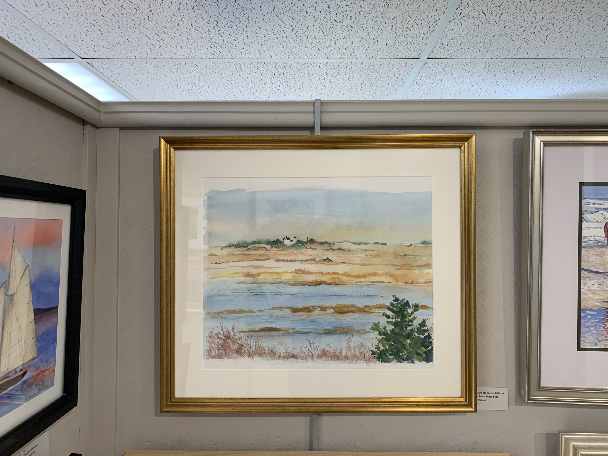 Barbara Hamilton	Gibson	View from Sears Point	Watercolor	 $300 