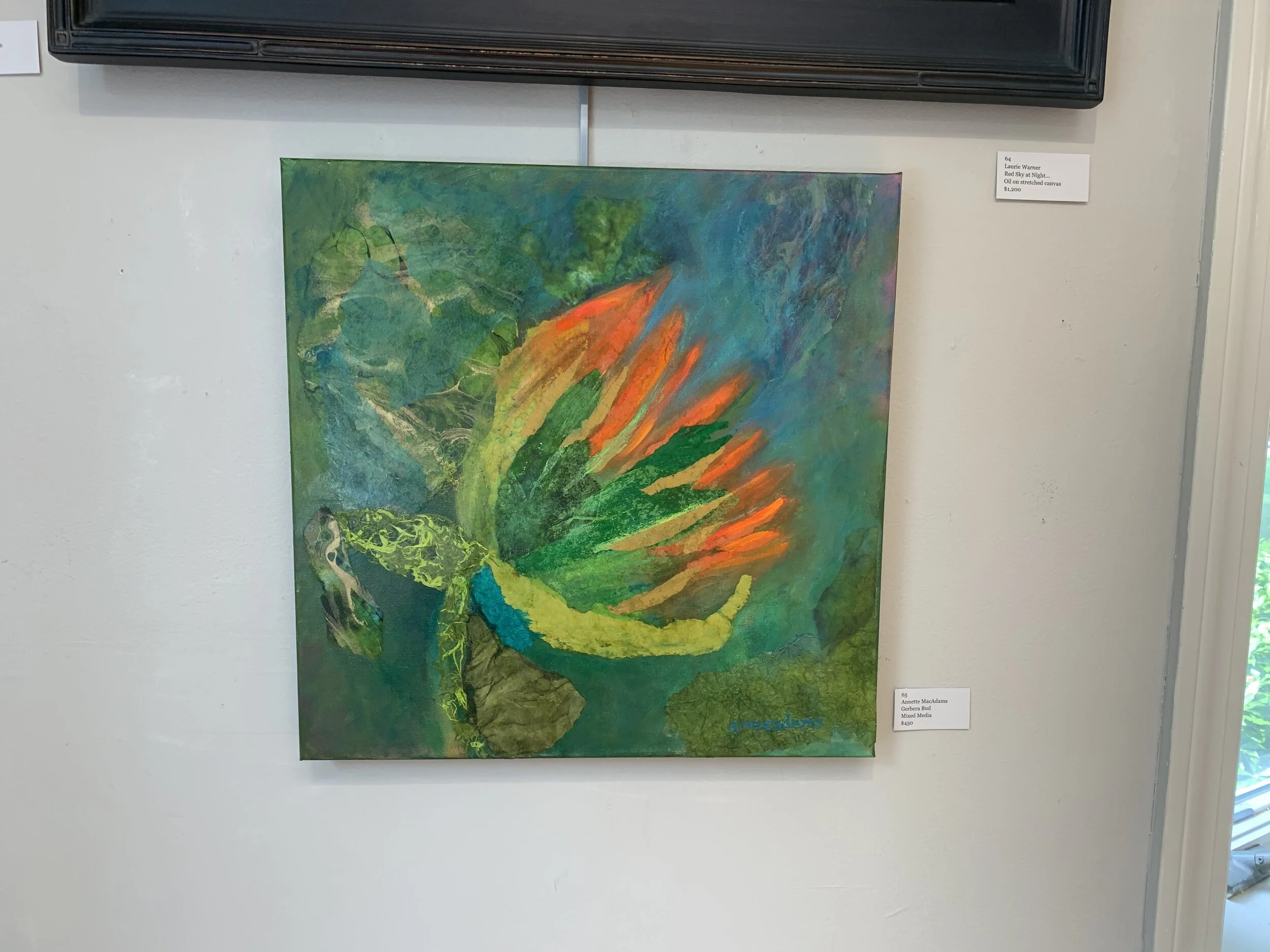 Annette	MacAdams	Gerbera Bud	Mixed Media	 $450 