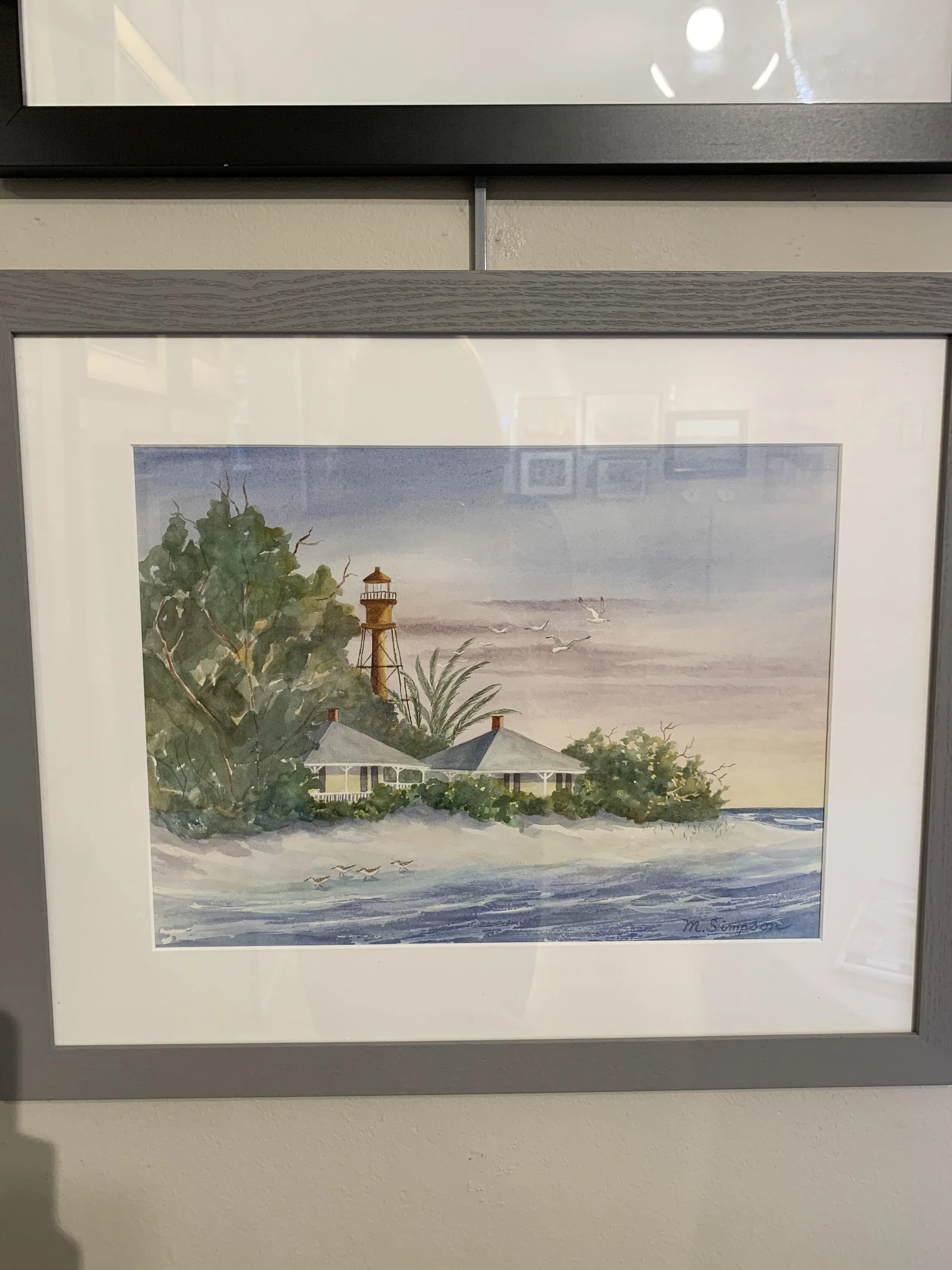 Mary Ann	Simpson	Sanibel Island Florida	Watercolor	 $350 
