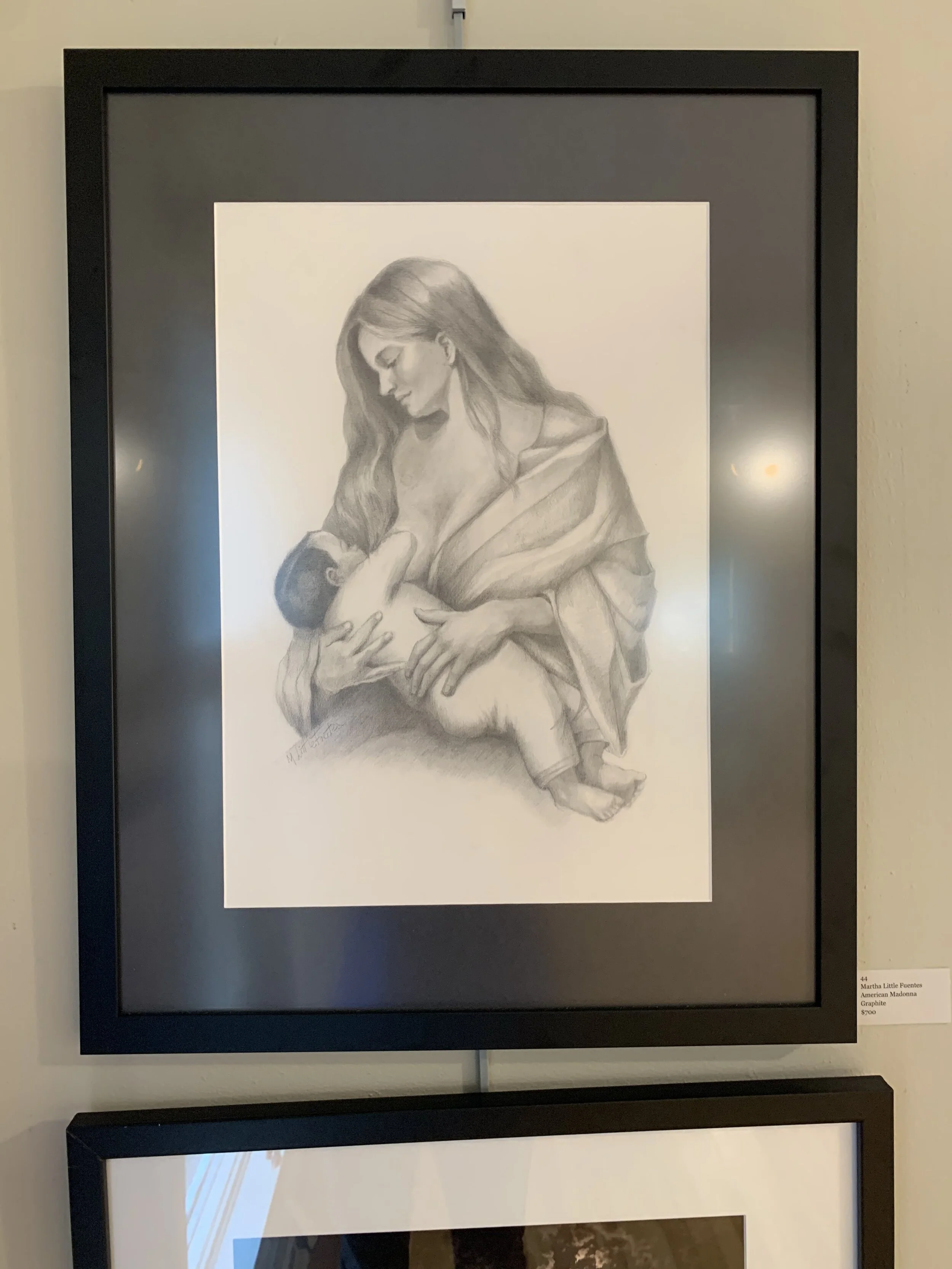 Martha Little	Fuentes	American Madonna	Graphite	 $700 