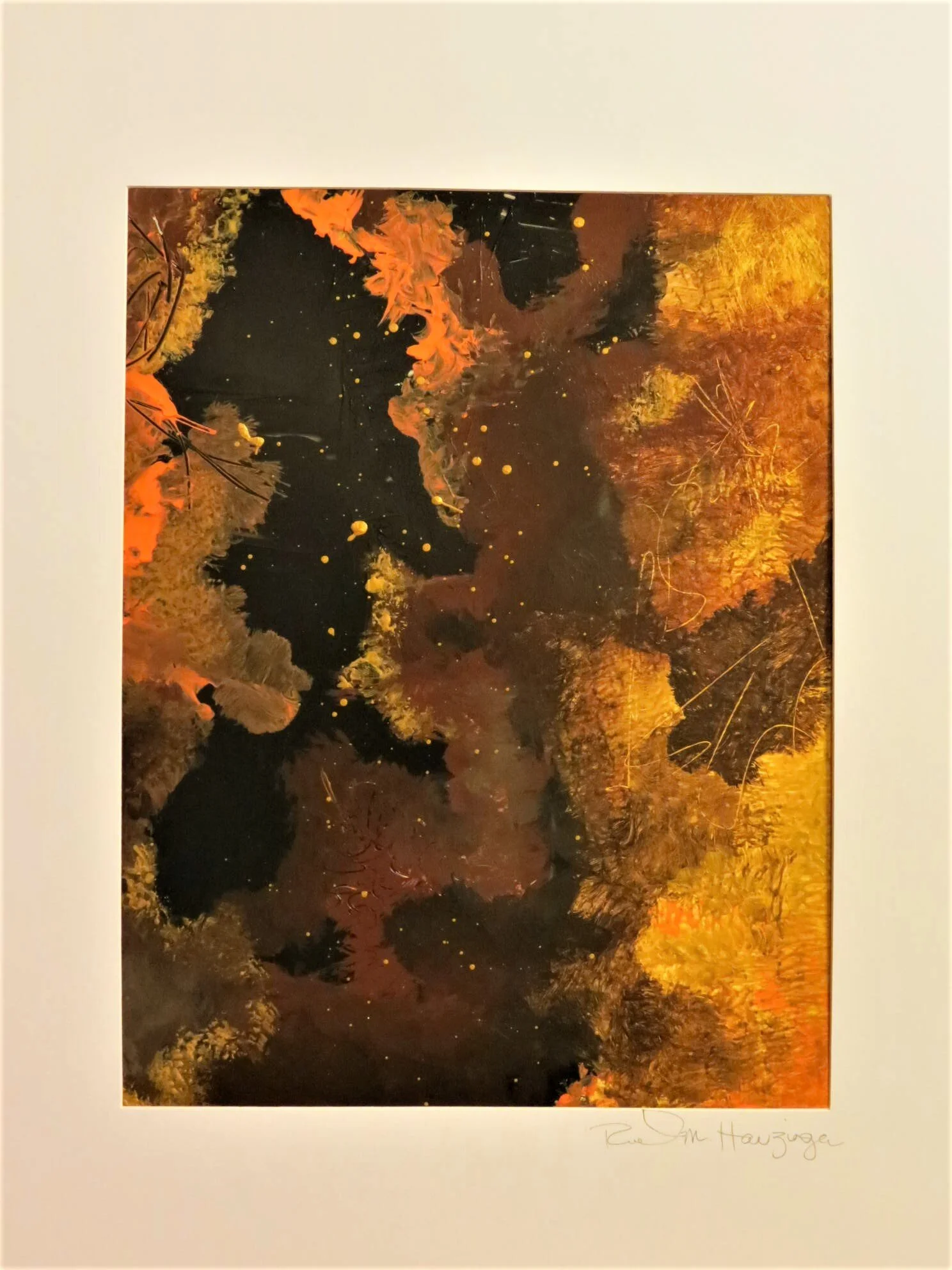 Ruth	Hauzinger	Beyond	Acrylic on Yupo paper	 $400 