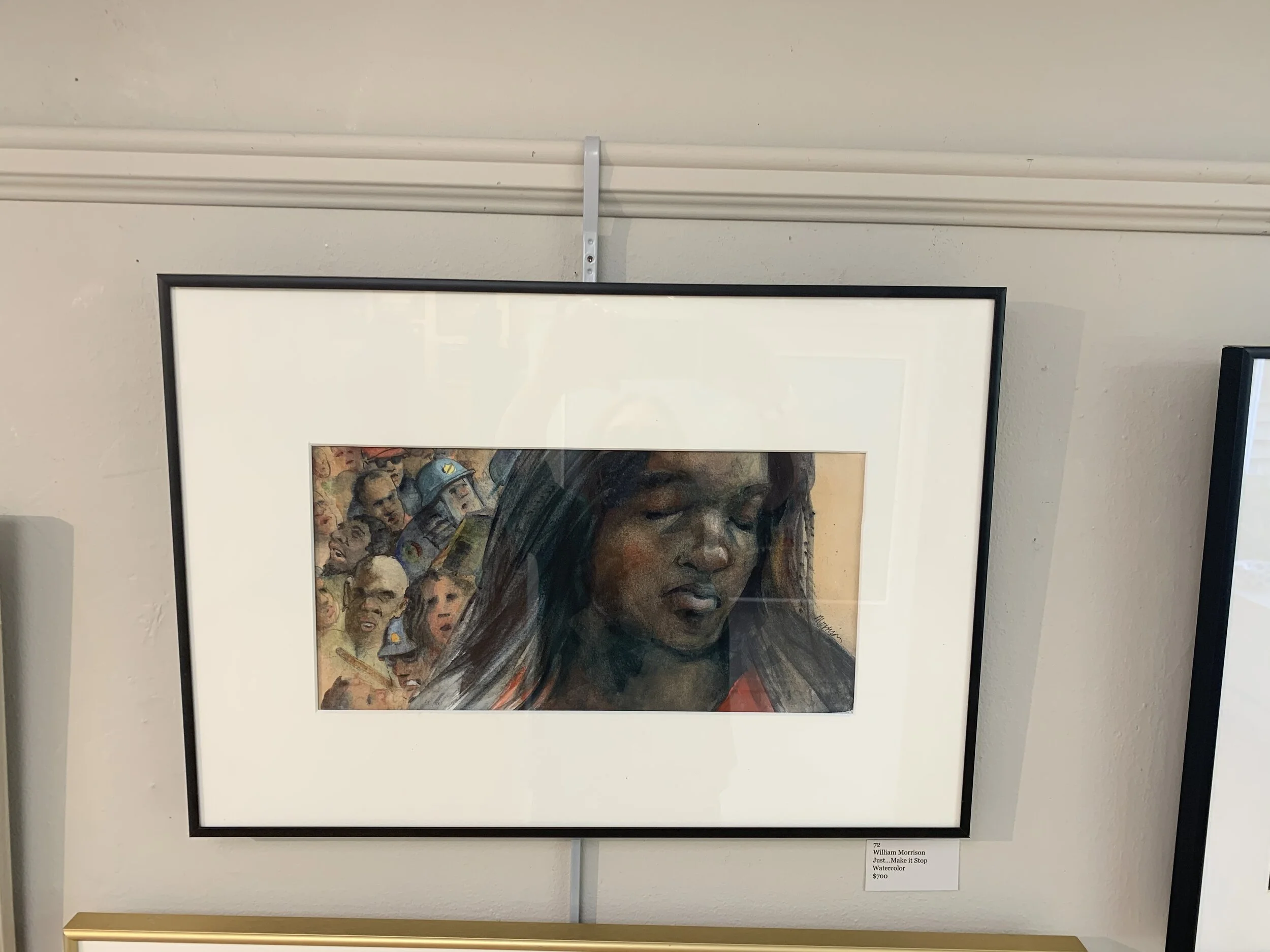 William	Morrison	Just…Make it Stop	Pastel	 $700 
