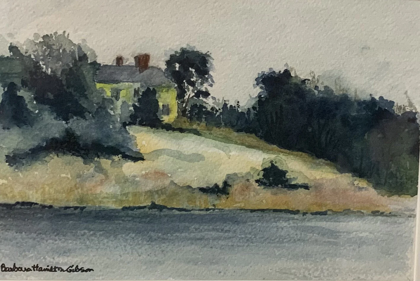 Barbara Hamilton	Gibson	Off Bridge Street	Watercolor	 $185 