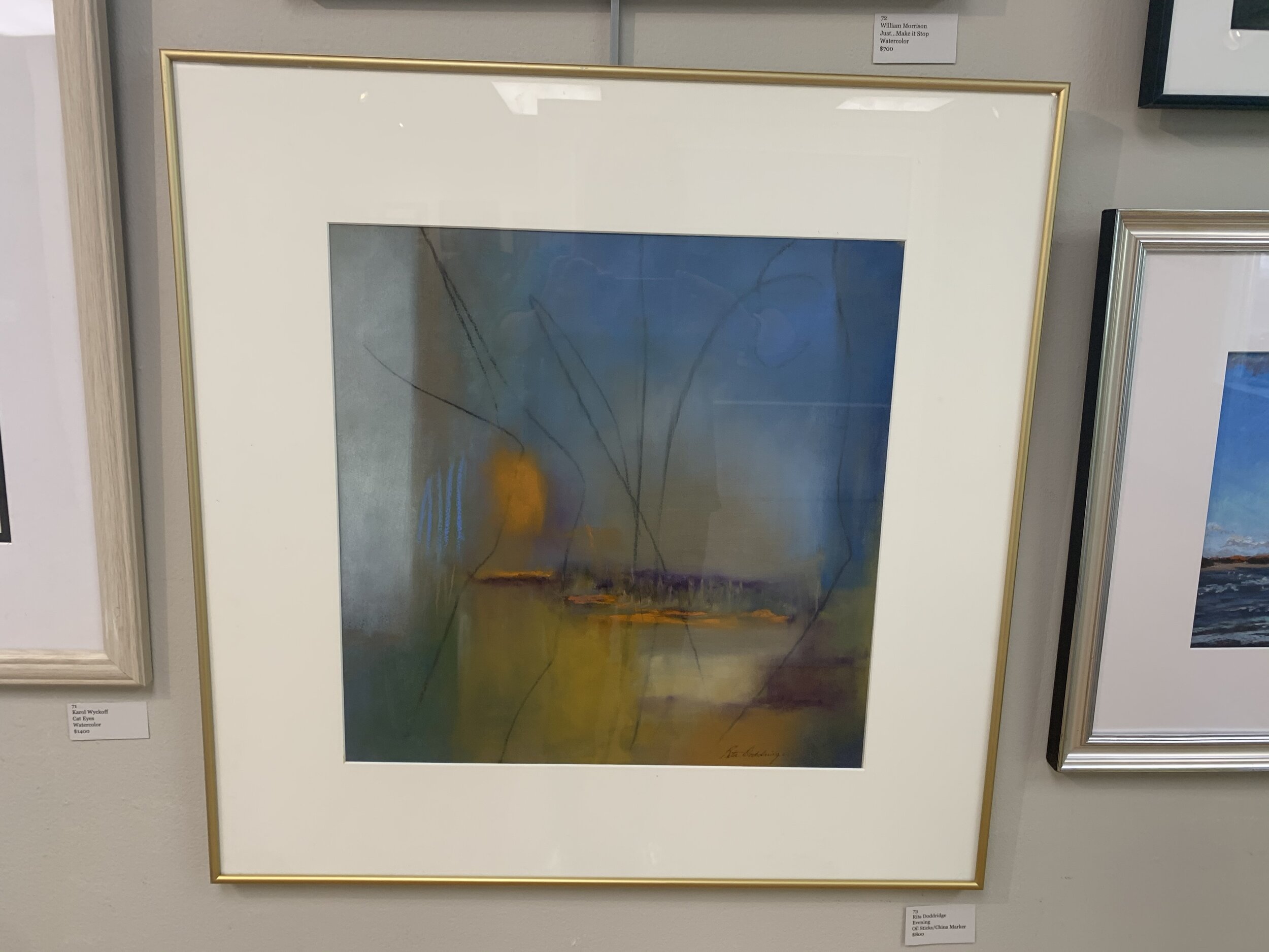 Rita	Doddridge	Evening	Oil Sticks/China Marker	 $800 