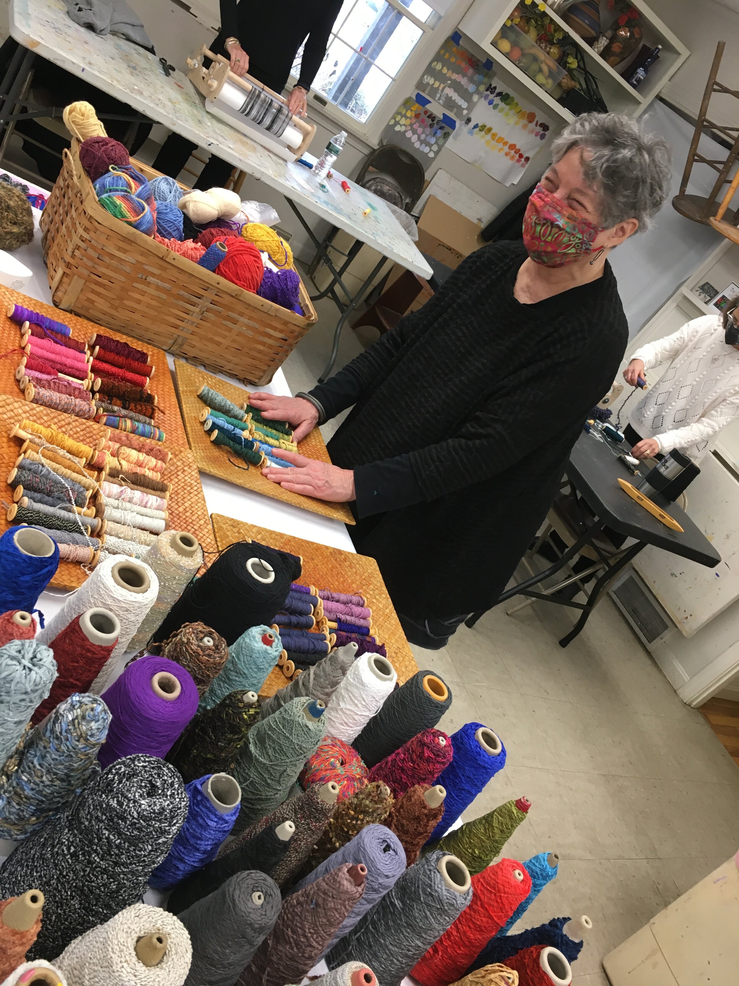 Weave an Infinity Scarf Workshop with Dahlia Popovits