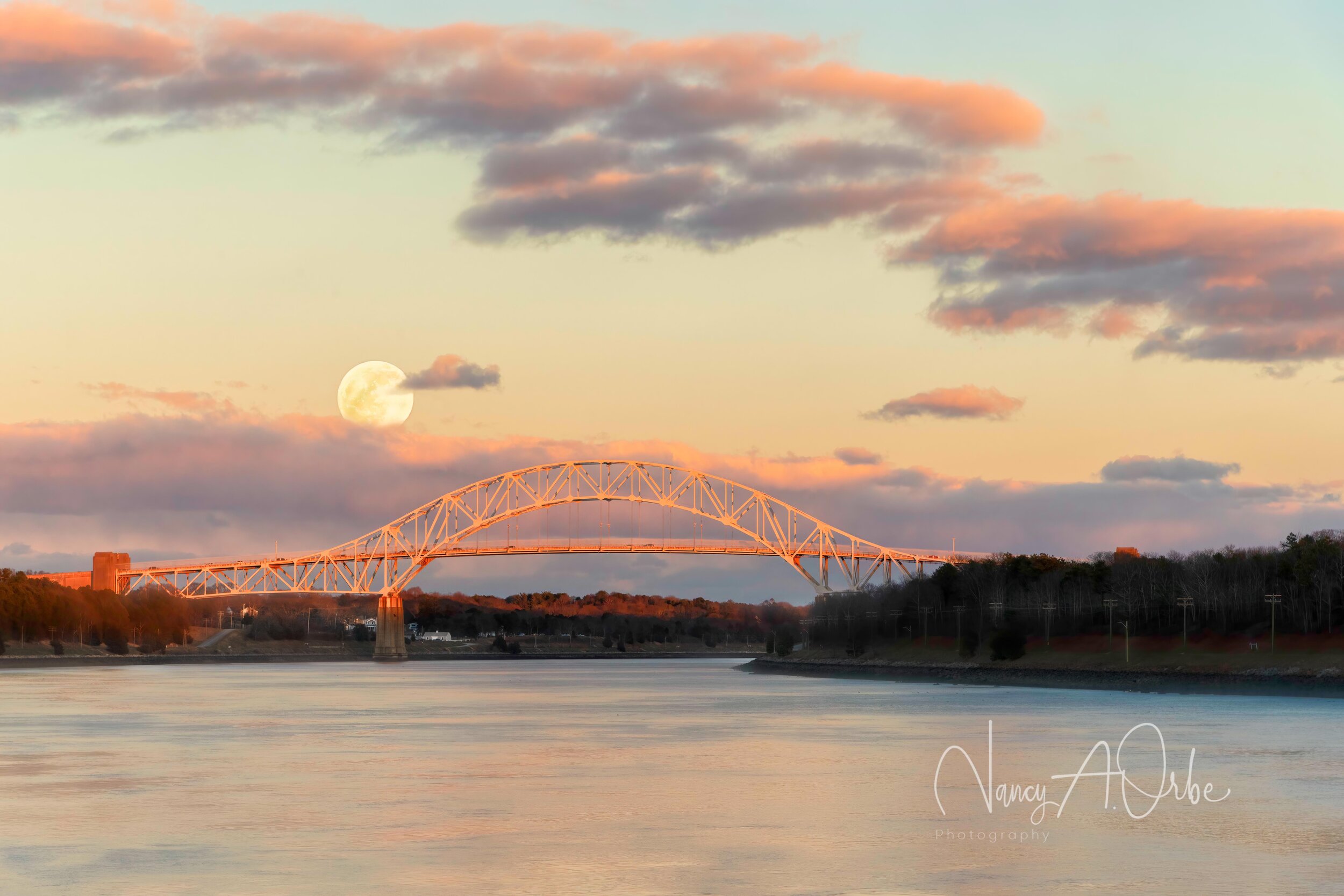 Nancy A	Orbe	Full Moon over the Sagamore	 $150 