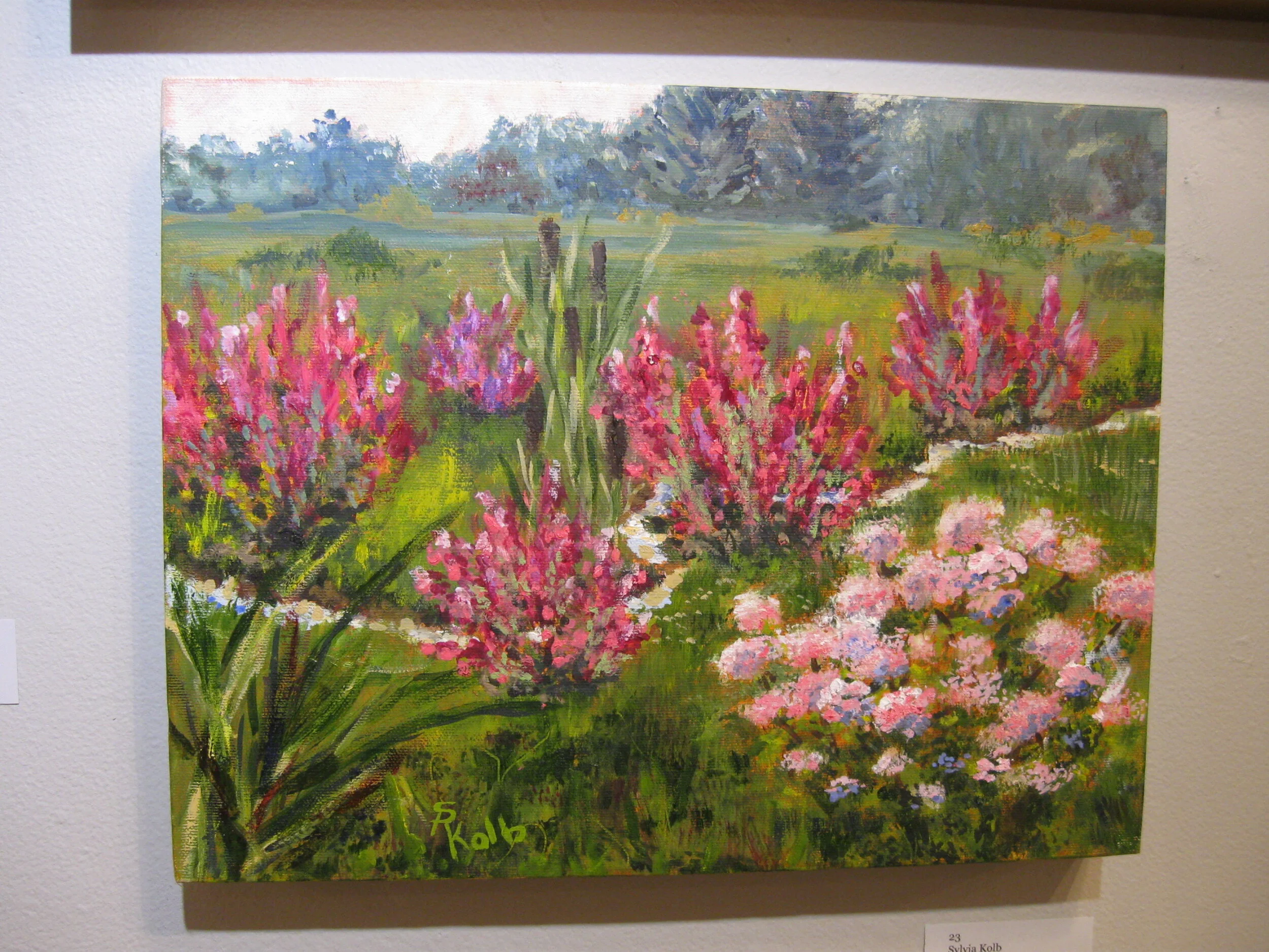 Sylvia	Kolb	Old Bog Wildflower	Oil	 $500 