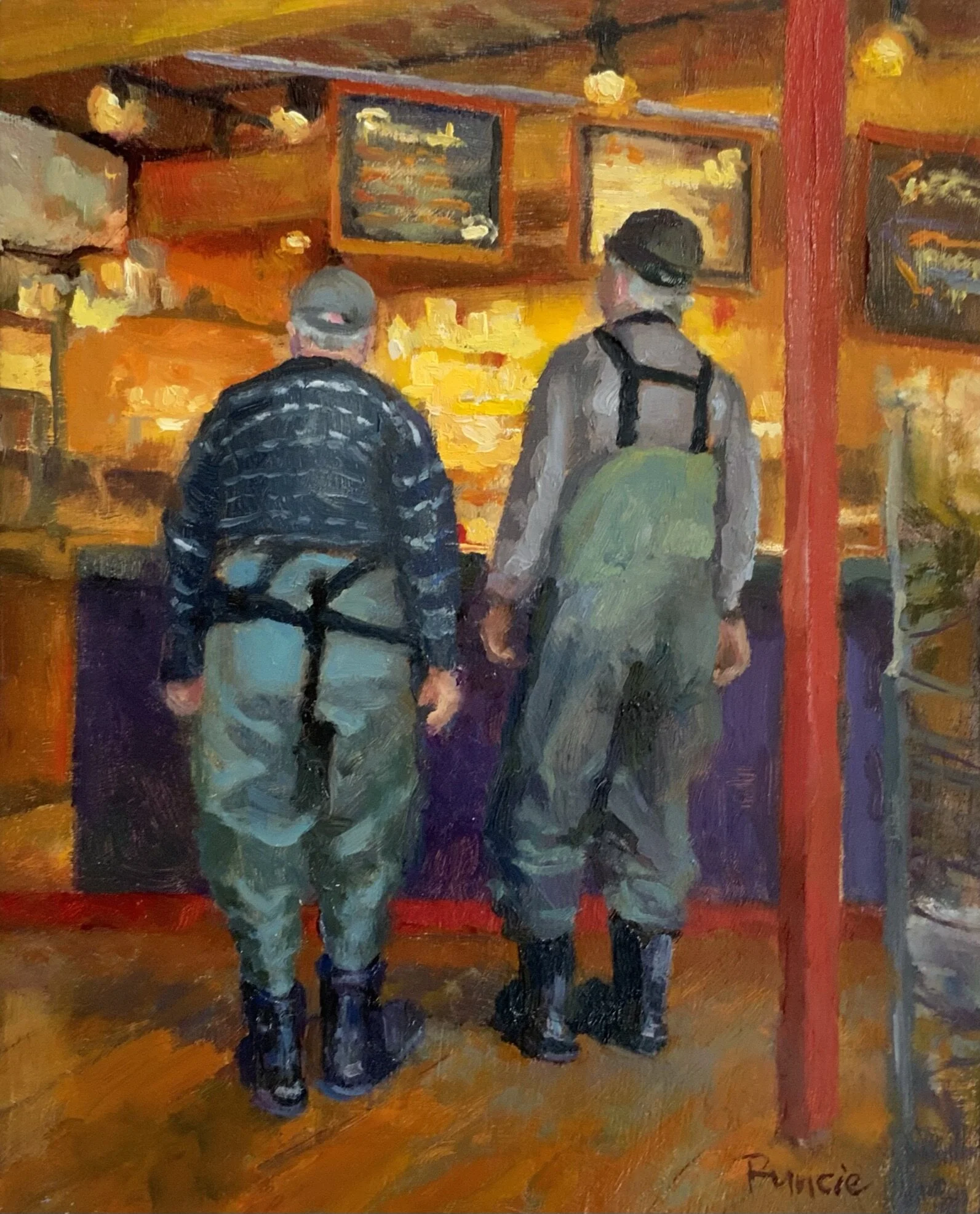 Peggy 	Runcie	Kettle Pond Pals	Oil	 $350 