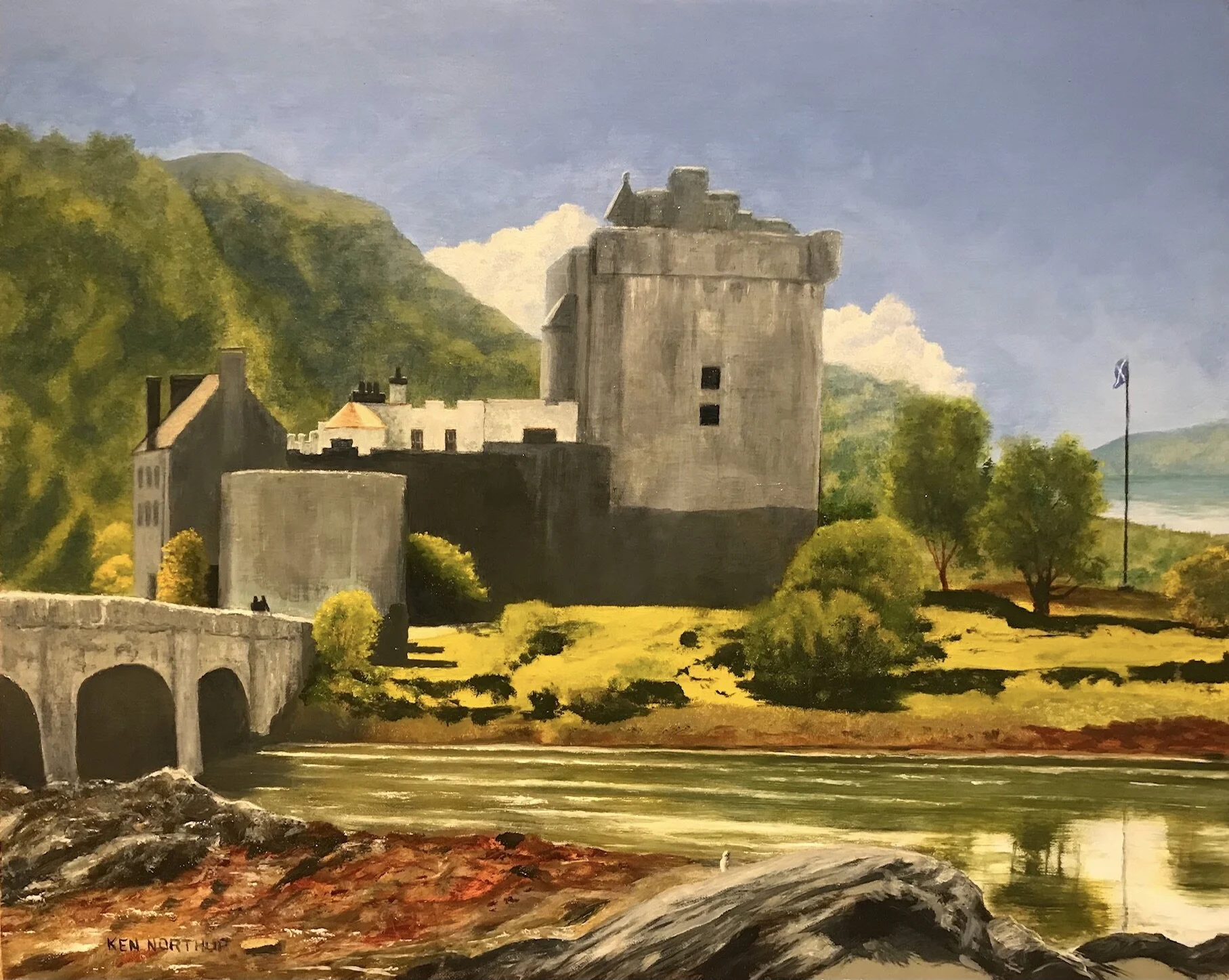 Ken	Northup	Castle in Scotland	Oil	 $1,500 