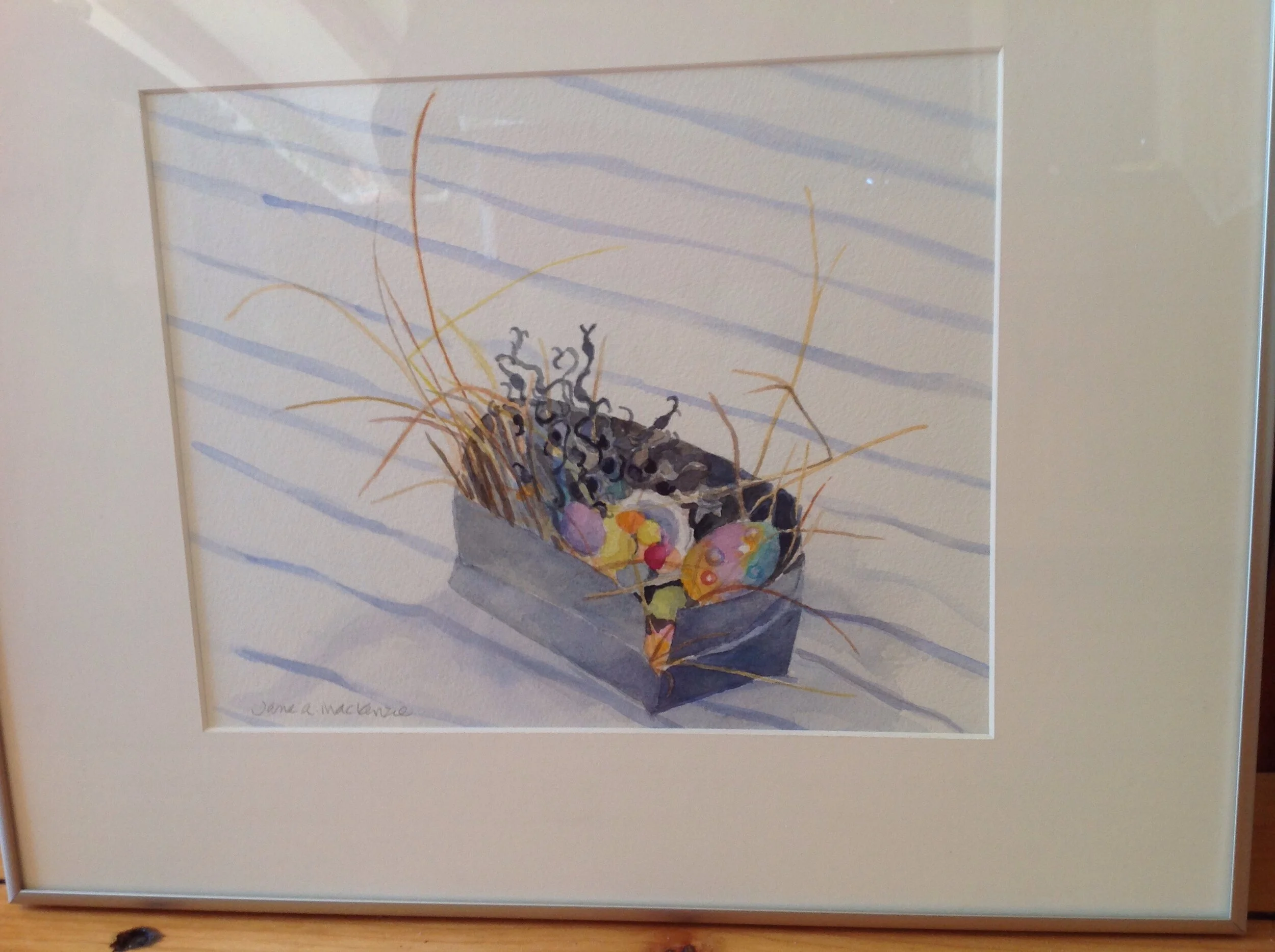 Jane	MacKenzie	Cape Cod Easter Basket	Watercolor	 $400 