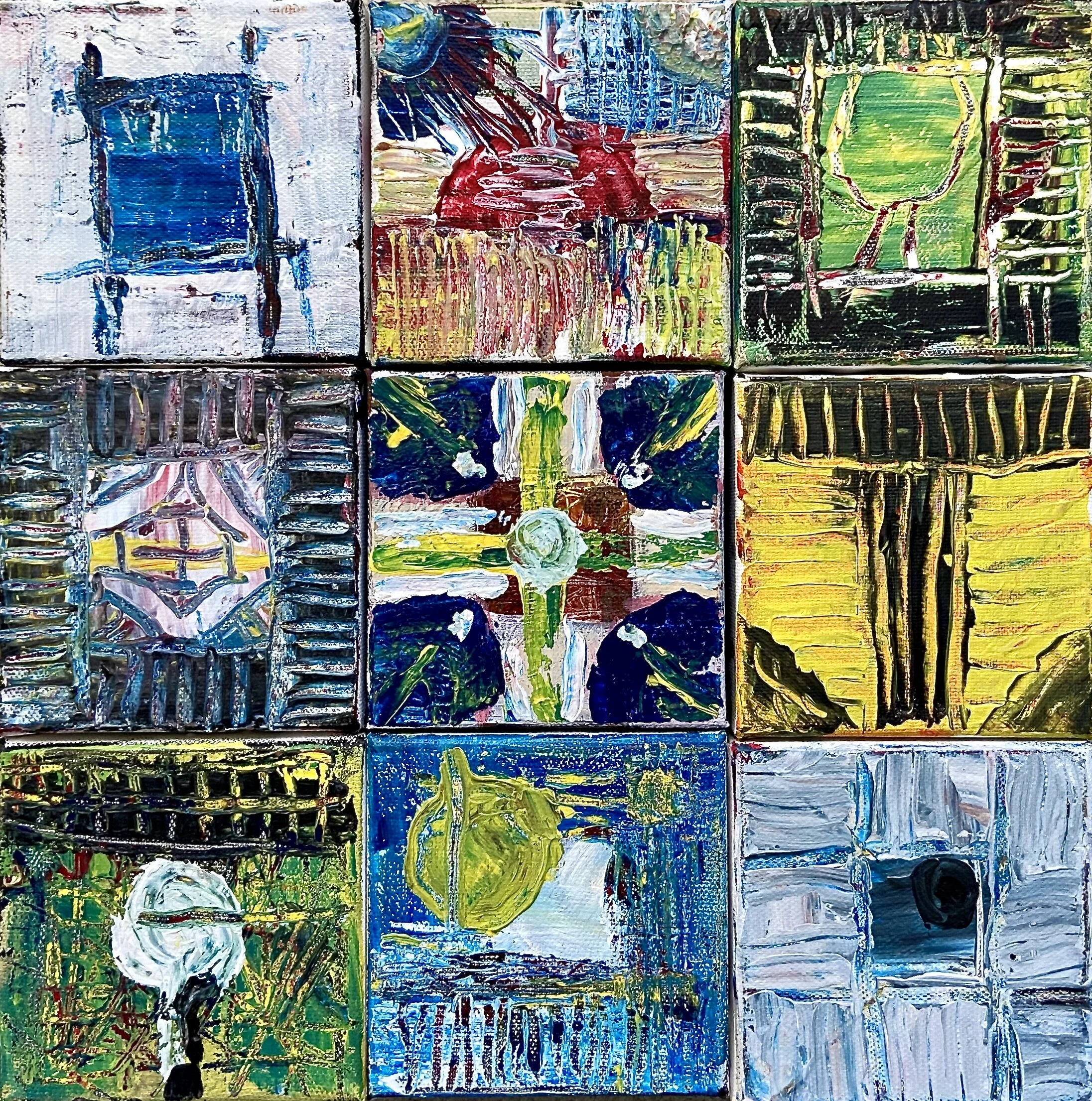 Michael	Giaquinto	Number 9 Part 1	Acrylic on Canvas	 $400 