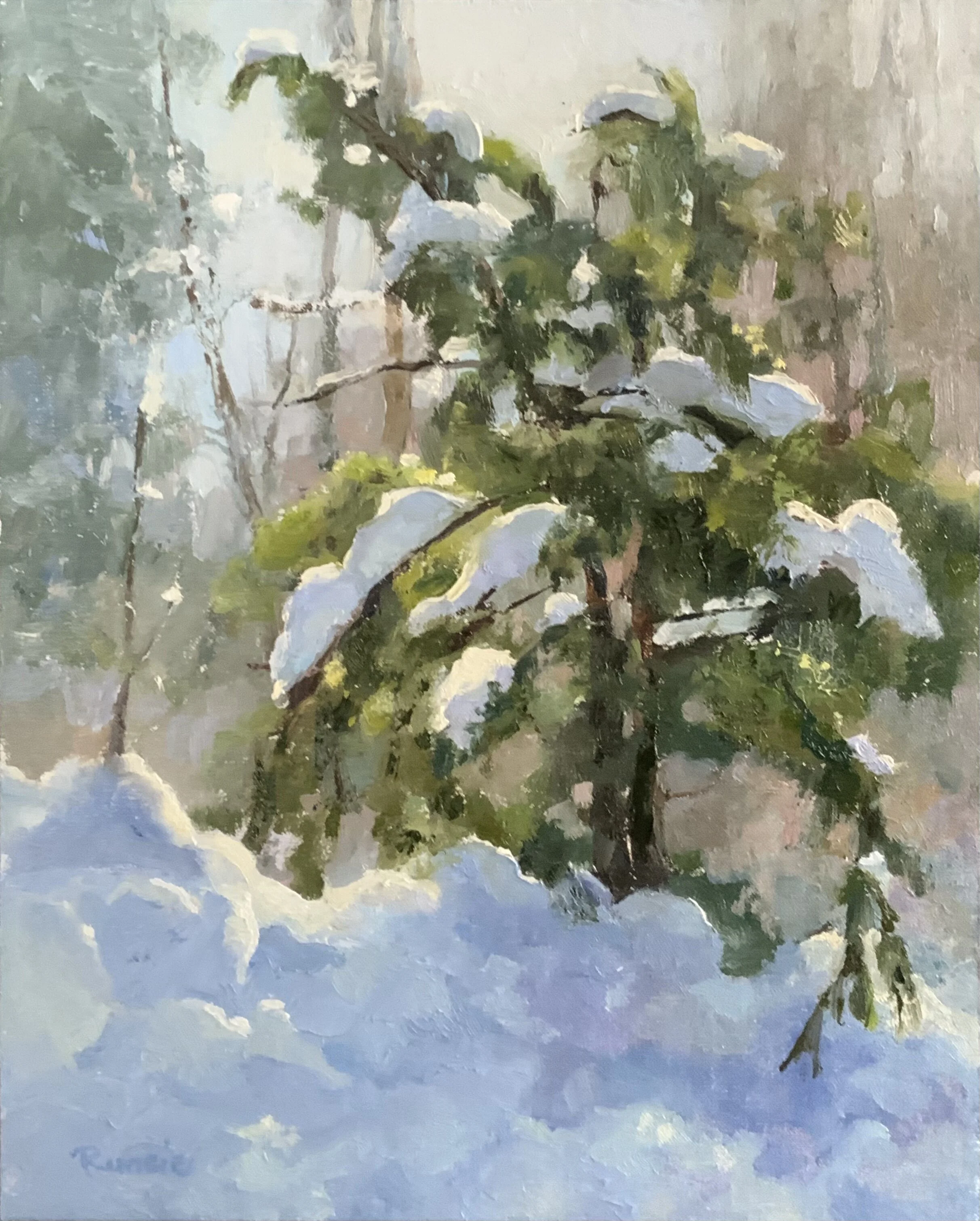 Peggy 	Runcie	Weight of Winter	Oil	 $350 