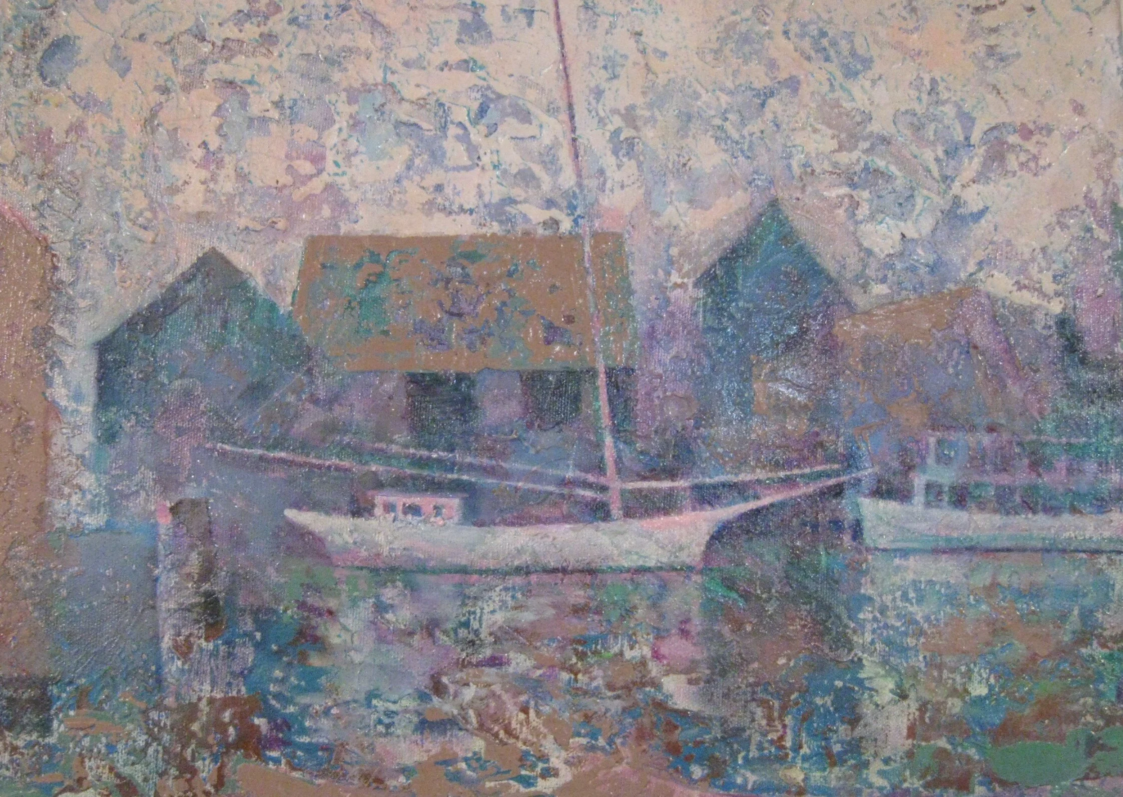 Carl	Richards	Oyster Sloop Nellie	Acrylic	 $400 