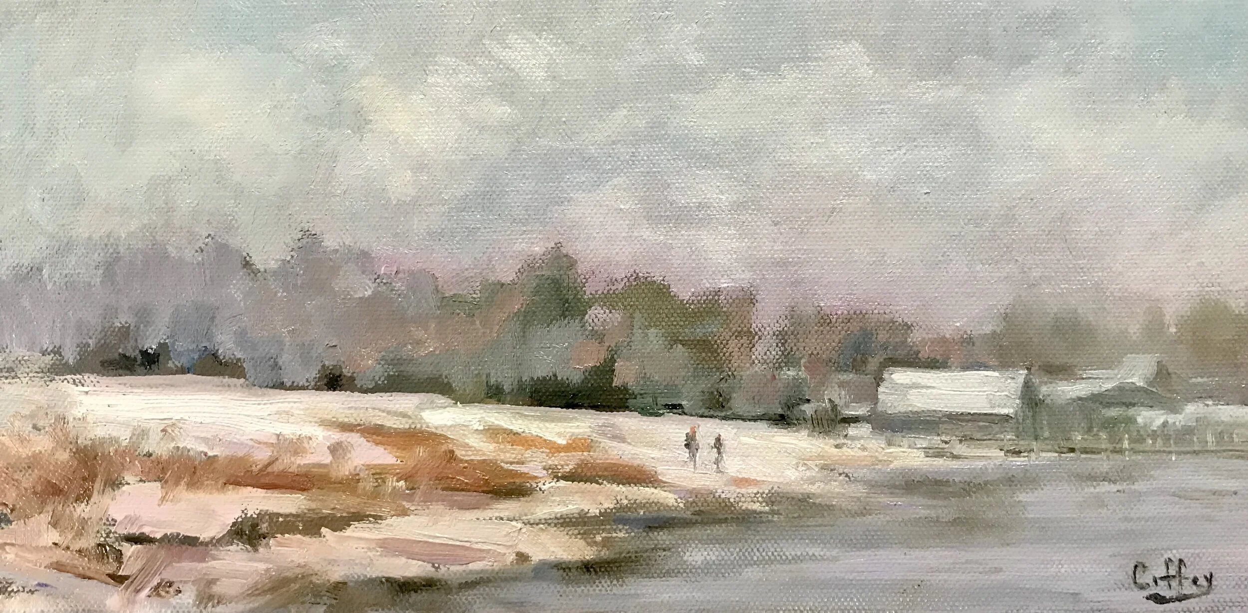 Lyn	Coffey	A Winter Day	Oil	 $500 