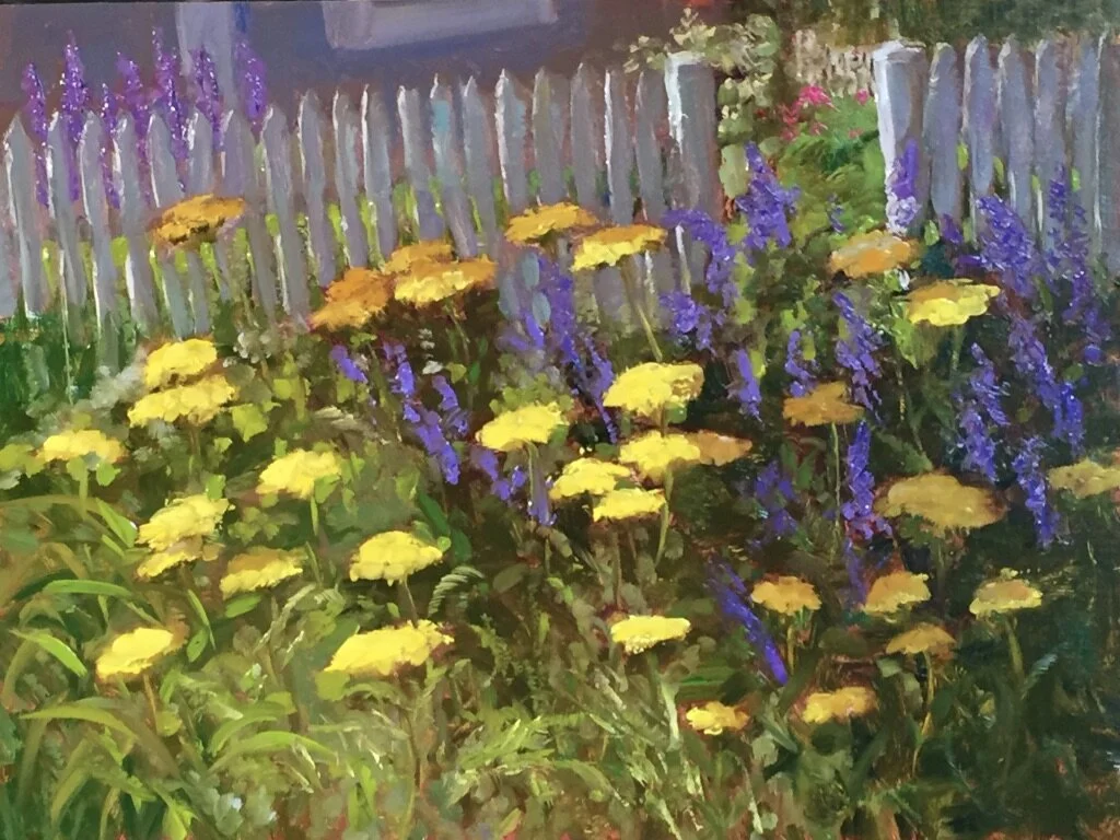 Rosalie	Nadeau	Sunny Blossoms	Oil	 $750 