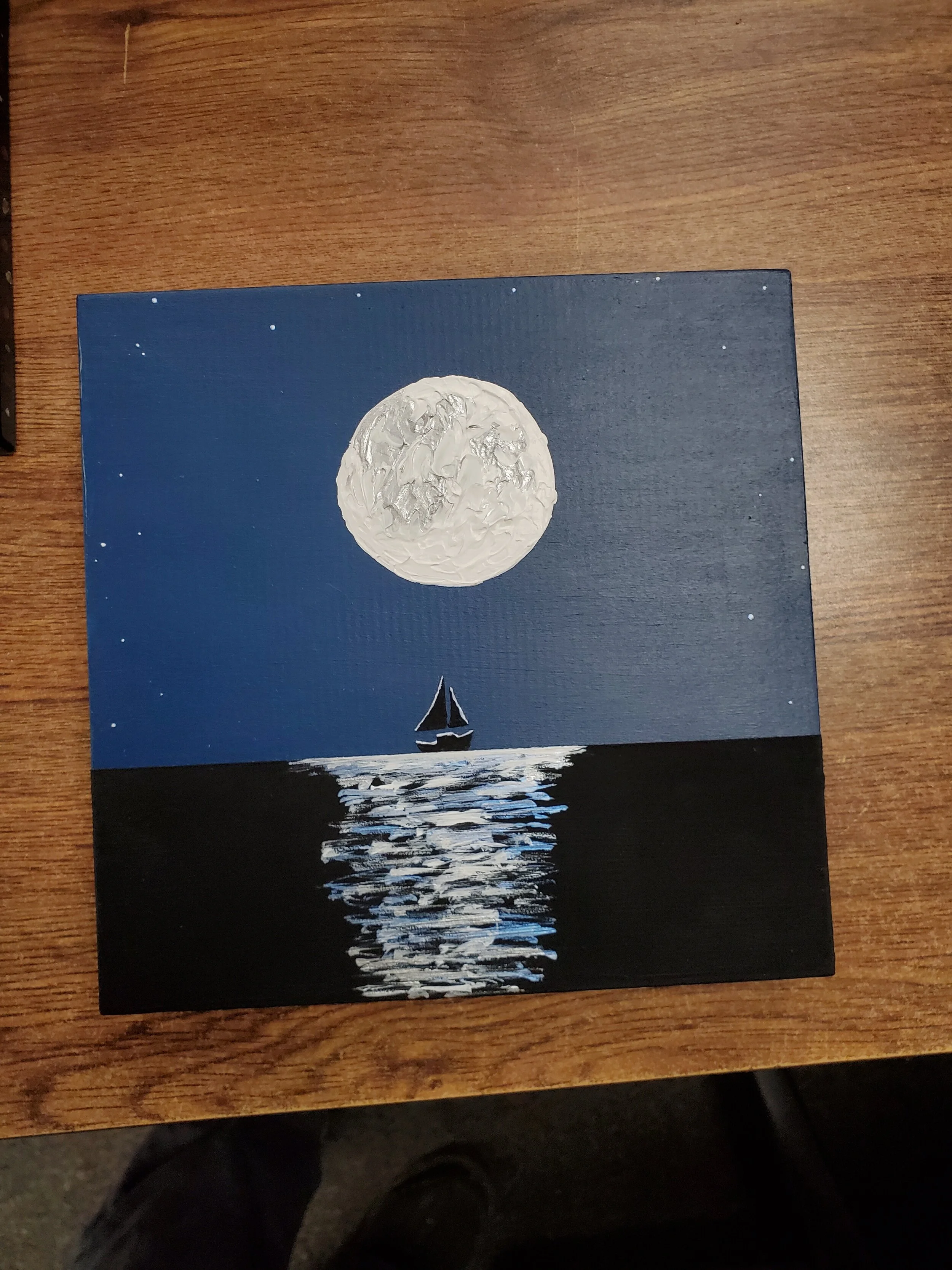 Rachel	Doddridge-Spring	Tranquility	Acrylic on Wood	 $500 