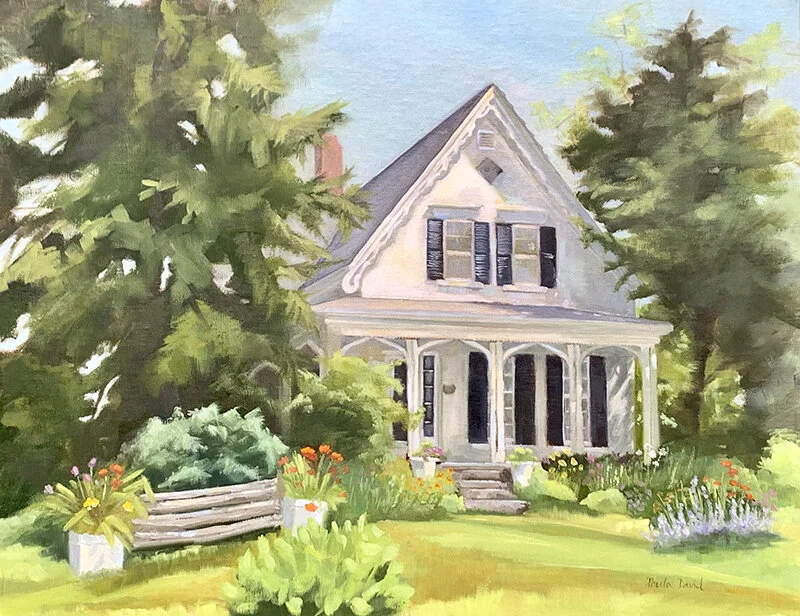 Paula	David	The Wildflower House	Oil	 $1,000 
