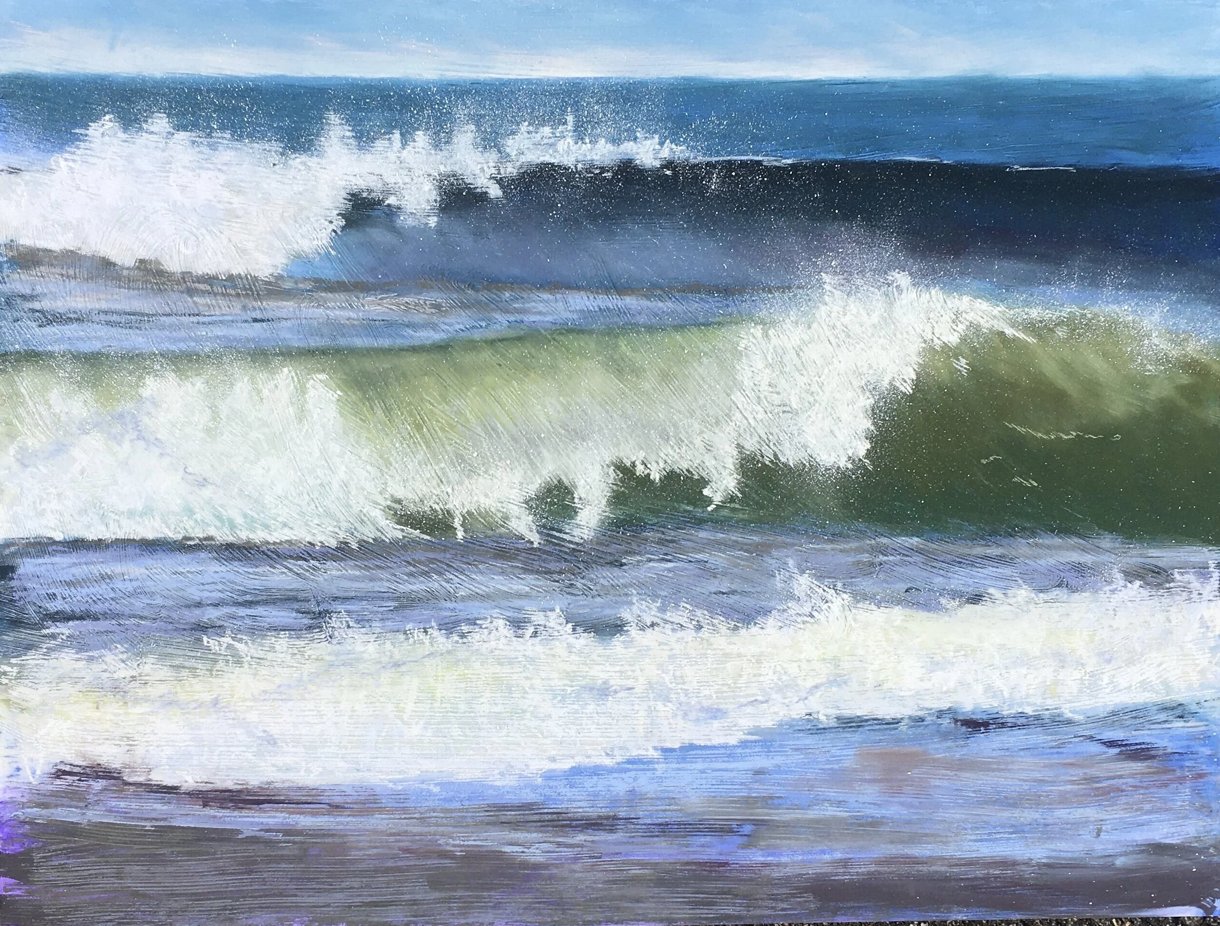 Laura	Toy	After the Storm	Pastel	 $750 