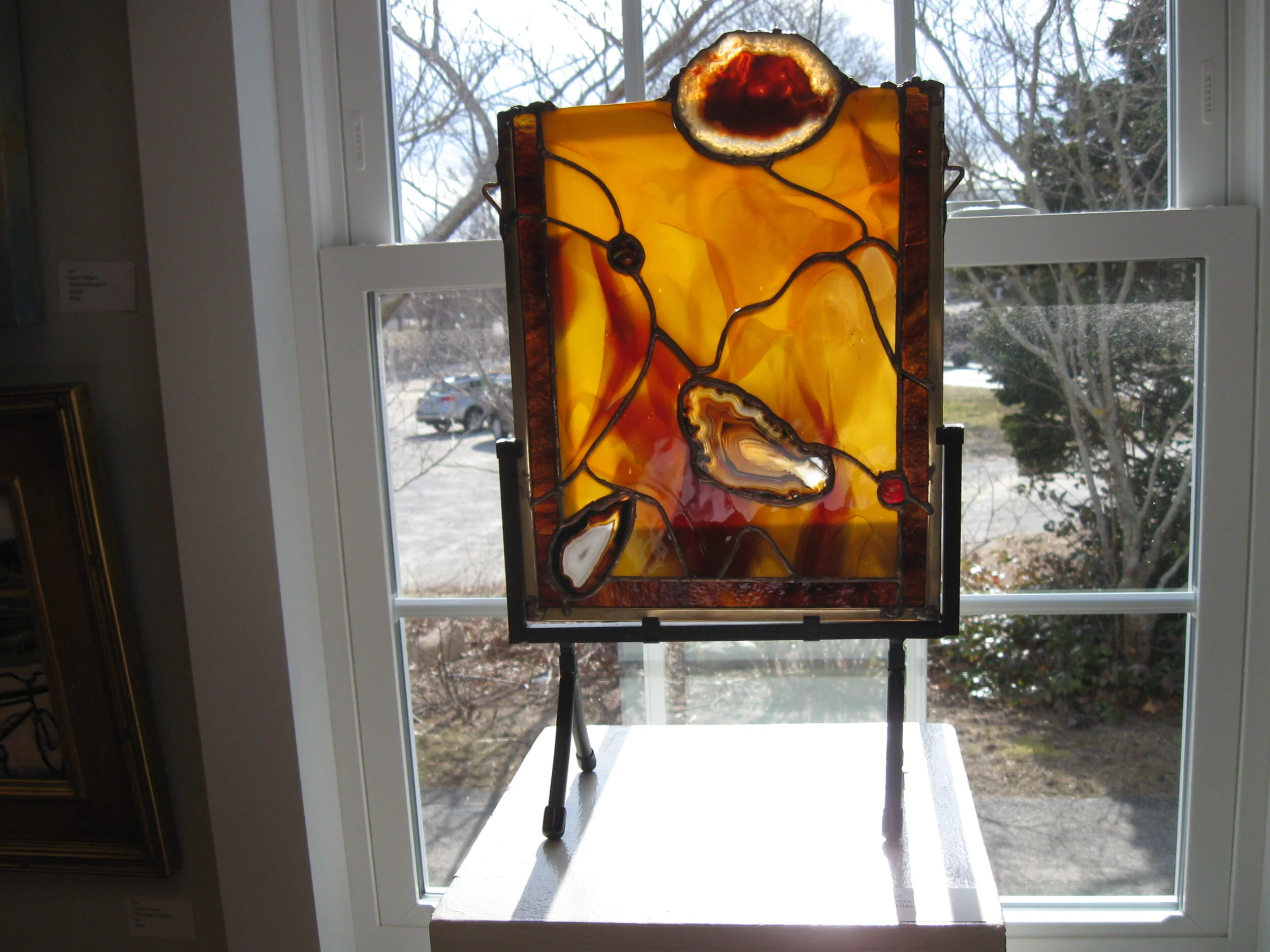 John	Best	Earth tones	Stained Glass	 $320 