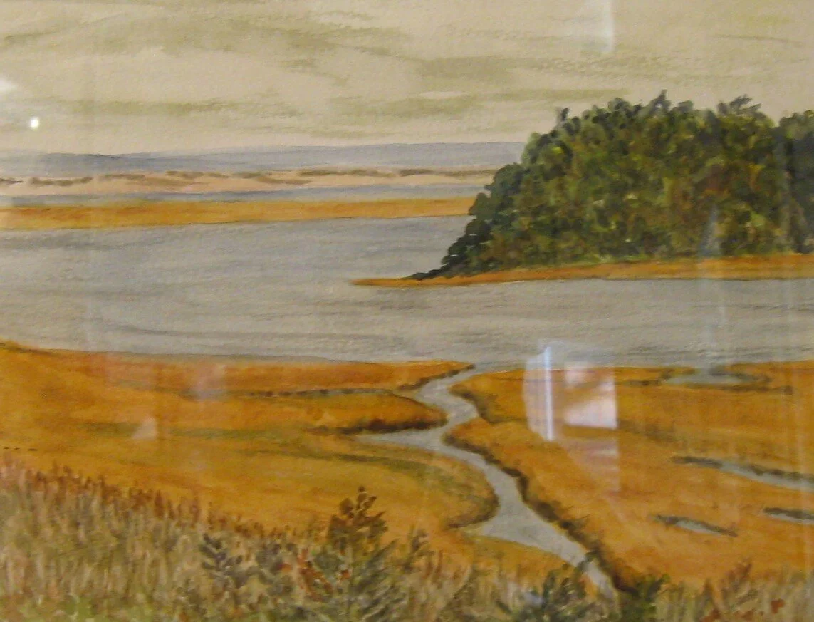 Peg 	Flood	View from 3 Old Cottages	Watercolor	 $400 