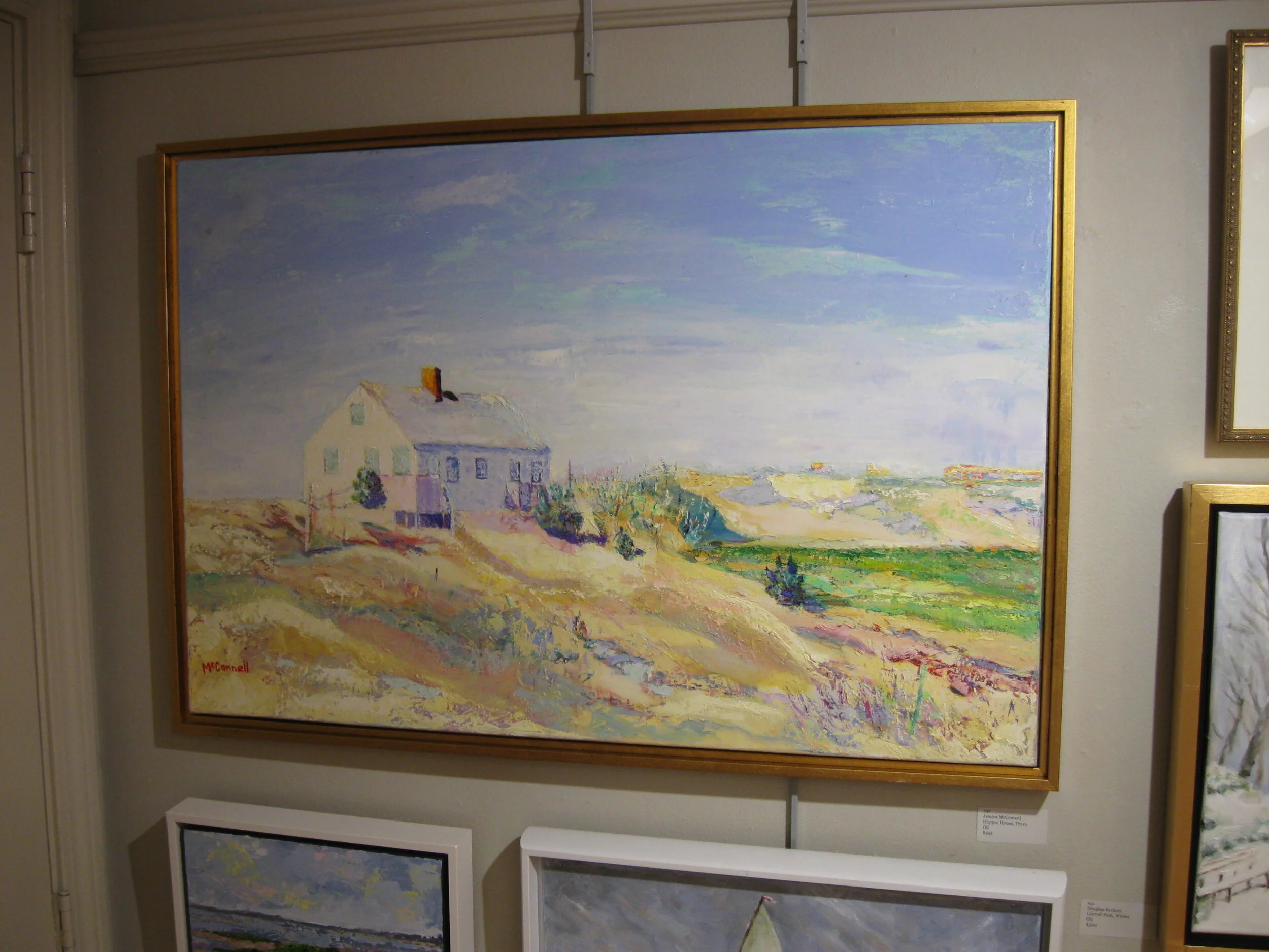 Jessica	McConnell	Hopper House, Truro	Oil	 $545 