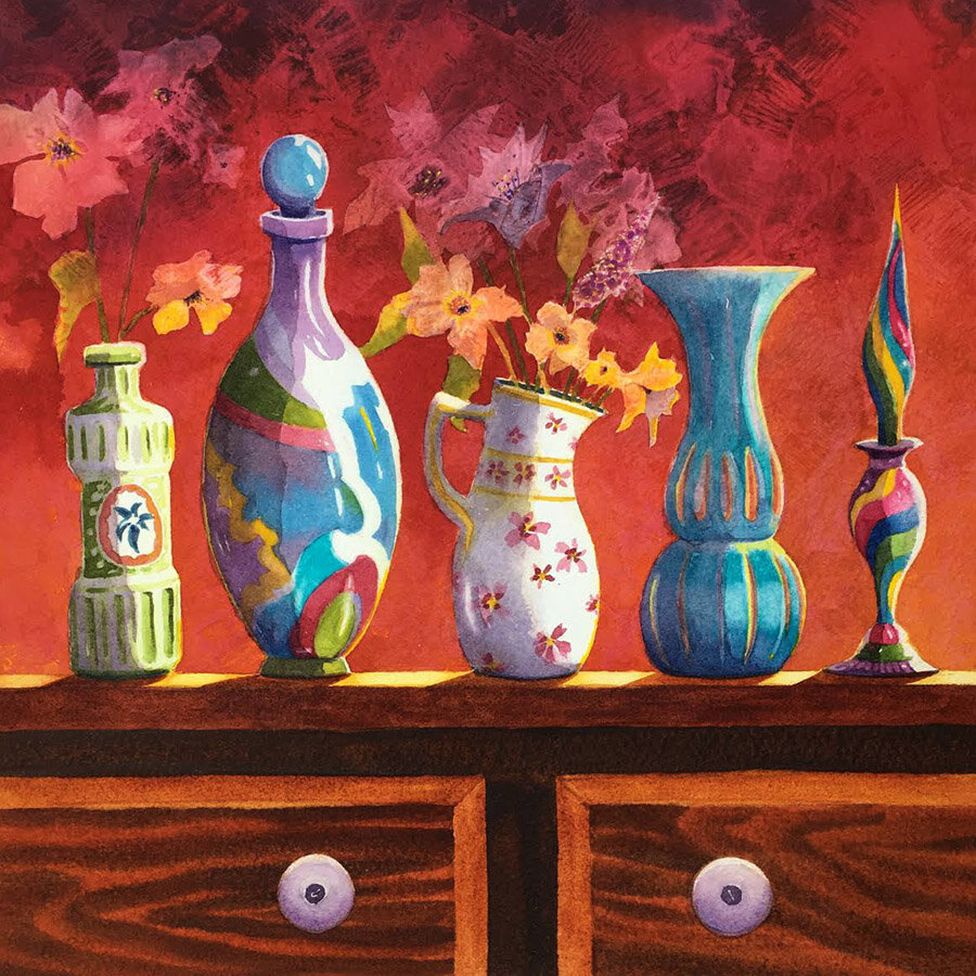 Ann	Hart	Just for Fun	Watercolor	 $650 