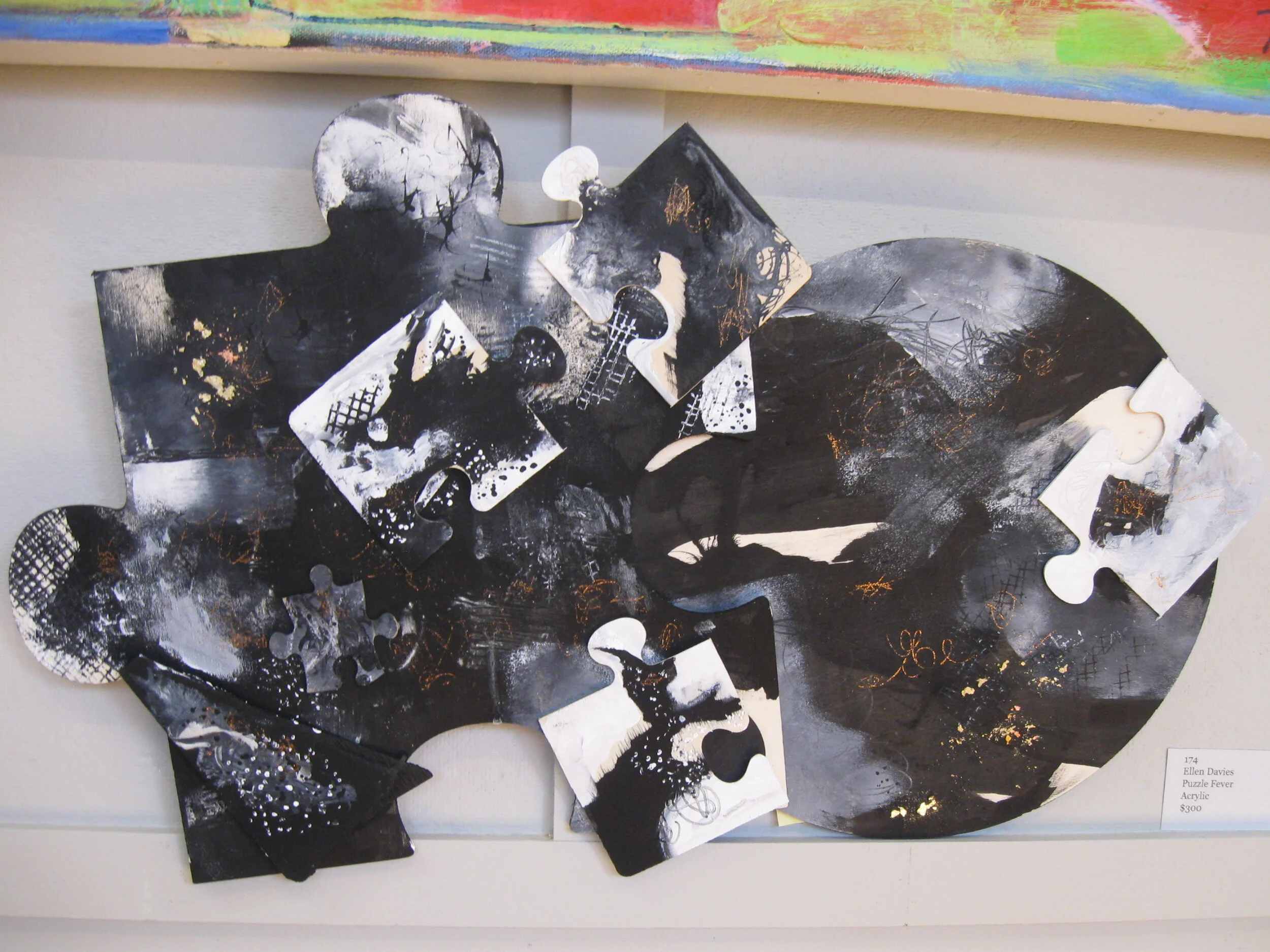 Ellen	Davies	Puzzle Fever	Acrylic	 $300 
