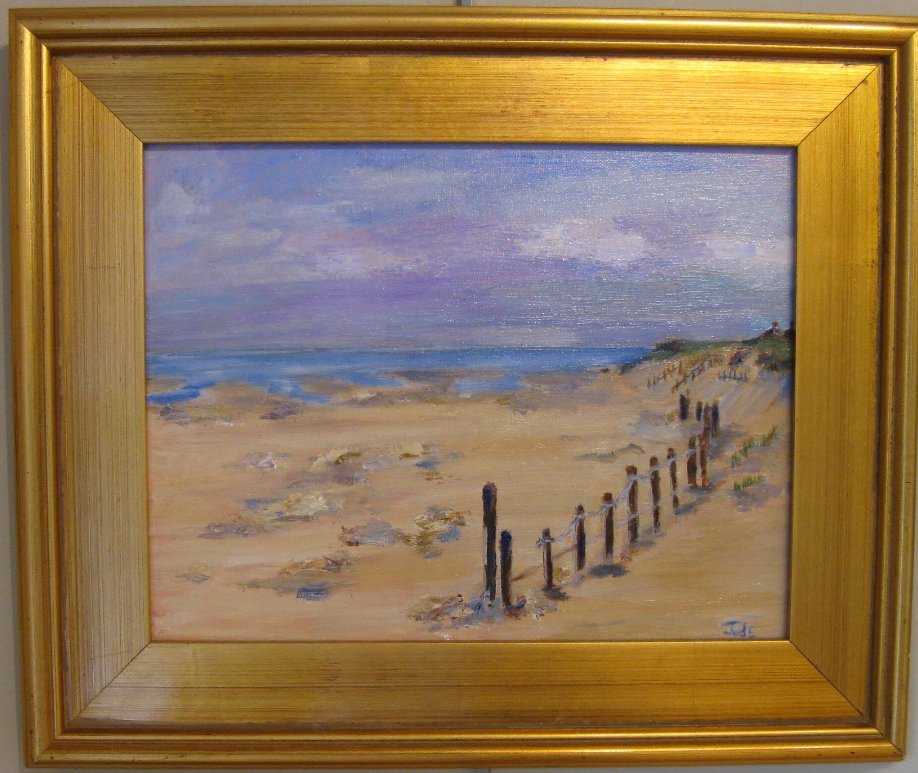 #45 Judy	Schmitt	A Cape Cod Beach	Oil	 $200 	Steve Kennedy