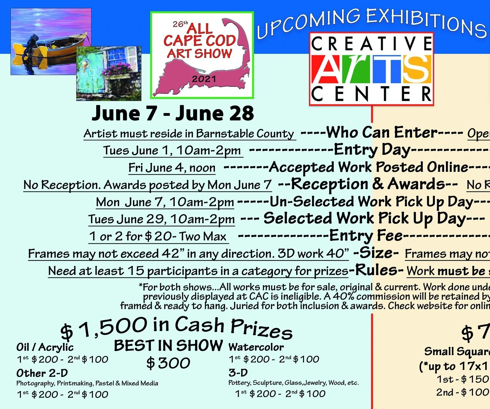 26th Annual Juried All Cape Art Show