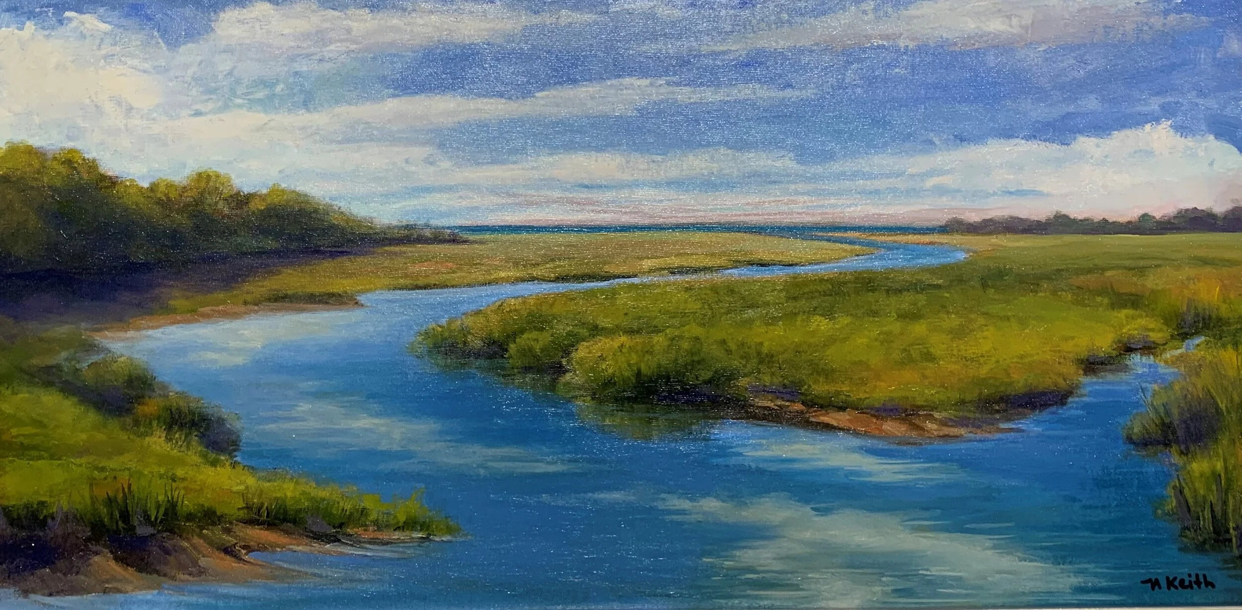 Nancy	Keith	Bridge Road, Eastham 	Oil	 $595 