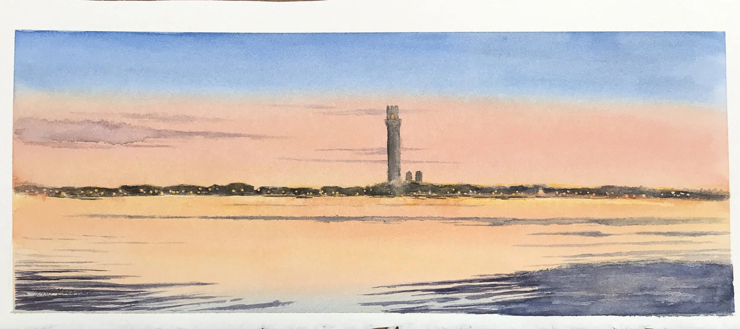 Ann	Gessner	Monument Sunset	Watercolor	 $300 