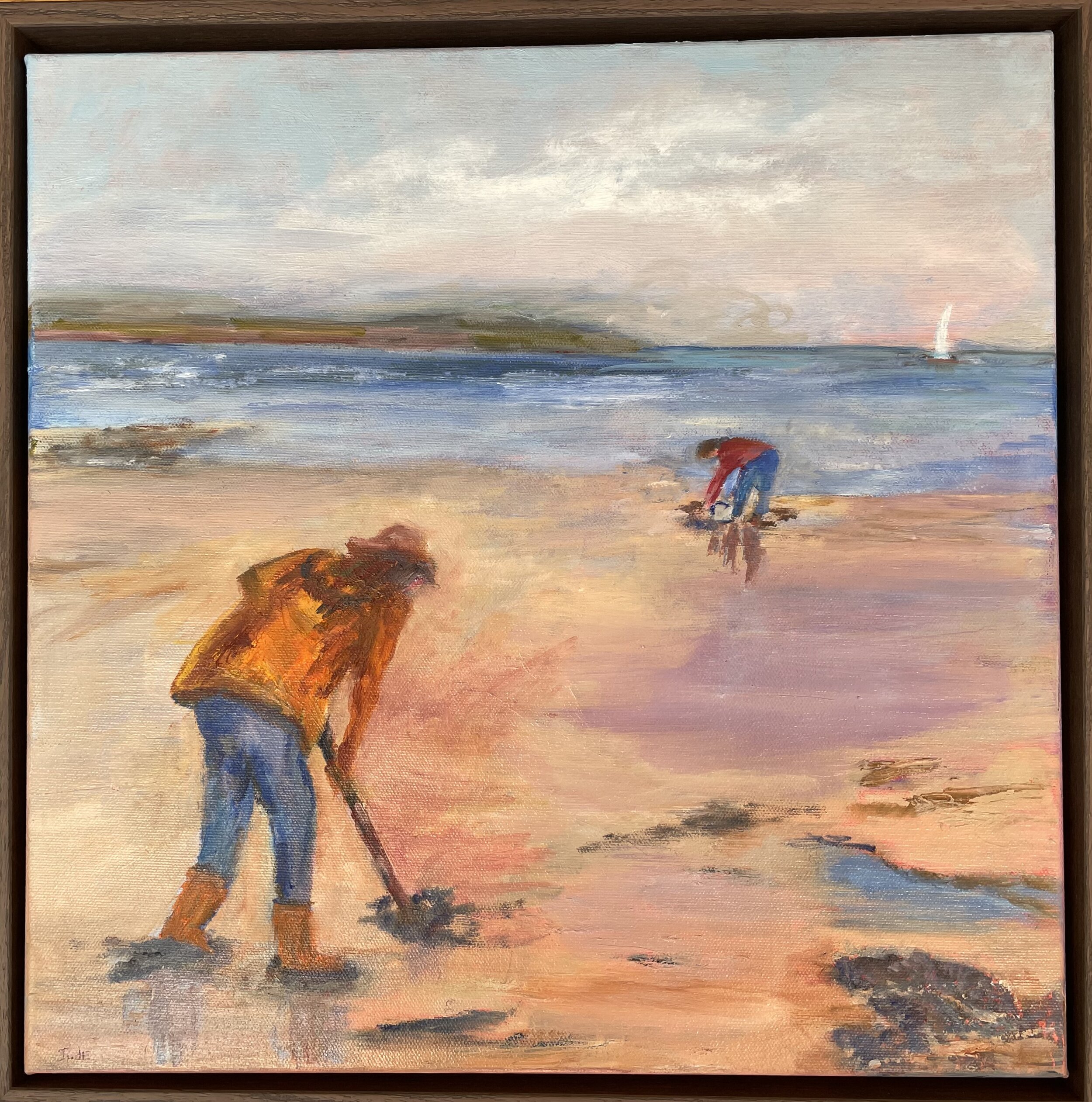 Judy	Schmitt	Clammers	Oil on Canvas 	 $375 