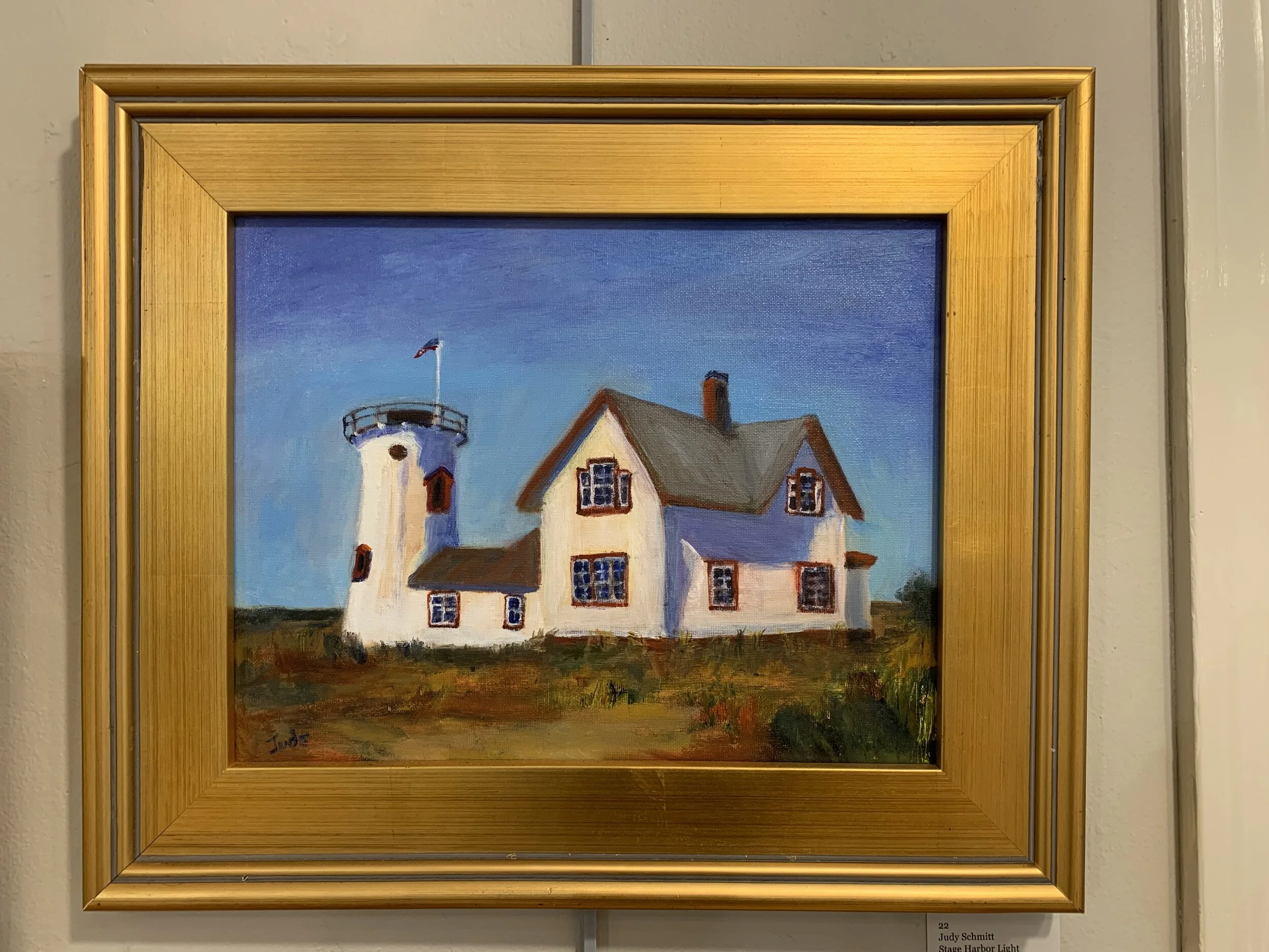 Judy	Schmitt	Stage Harbor Light	Oil	 $195 