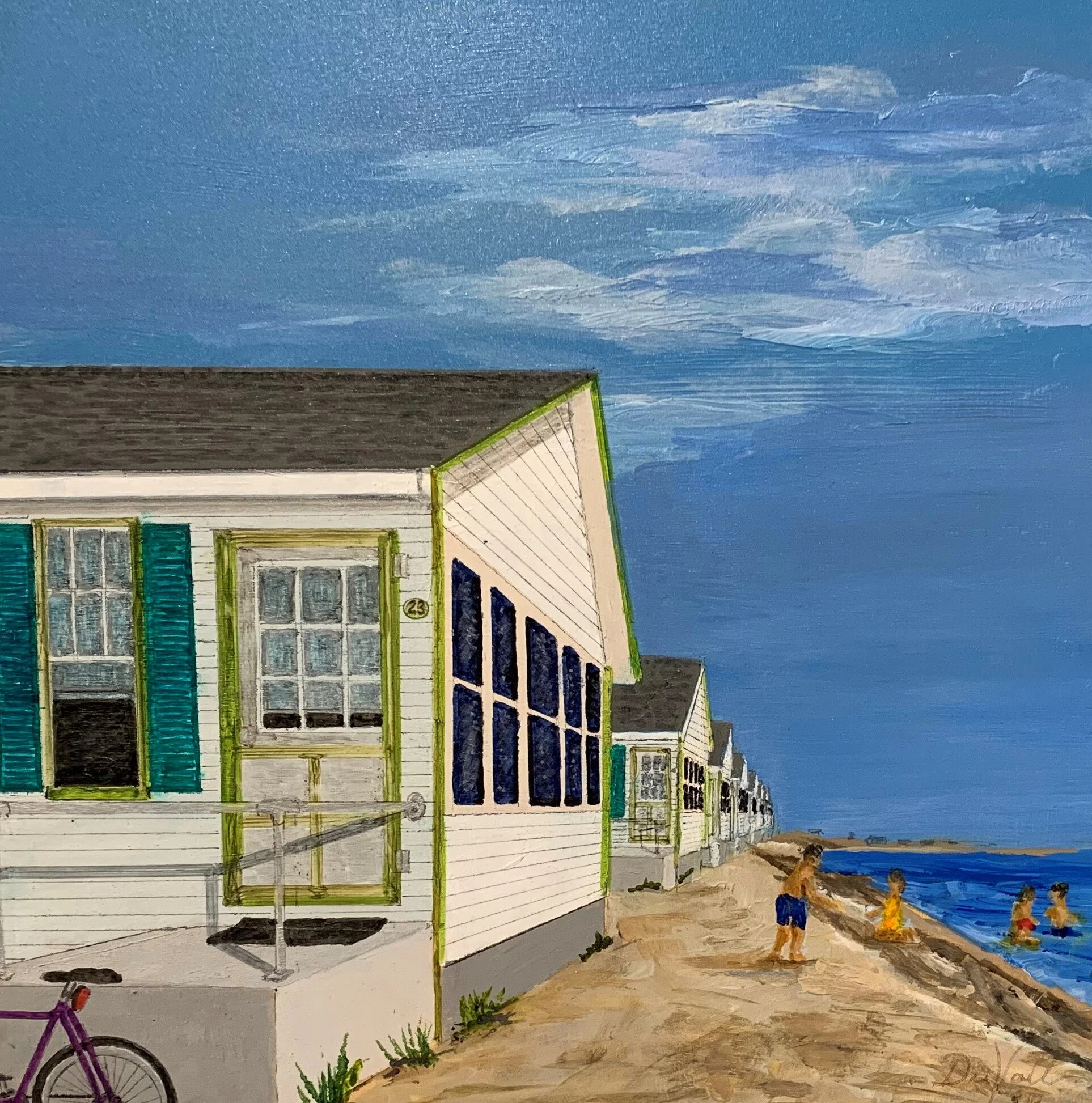 Patricia	DuVall	Day's Cottages	Acrylic	 $300 
