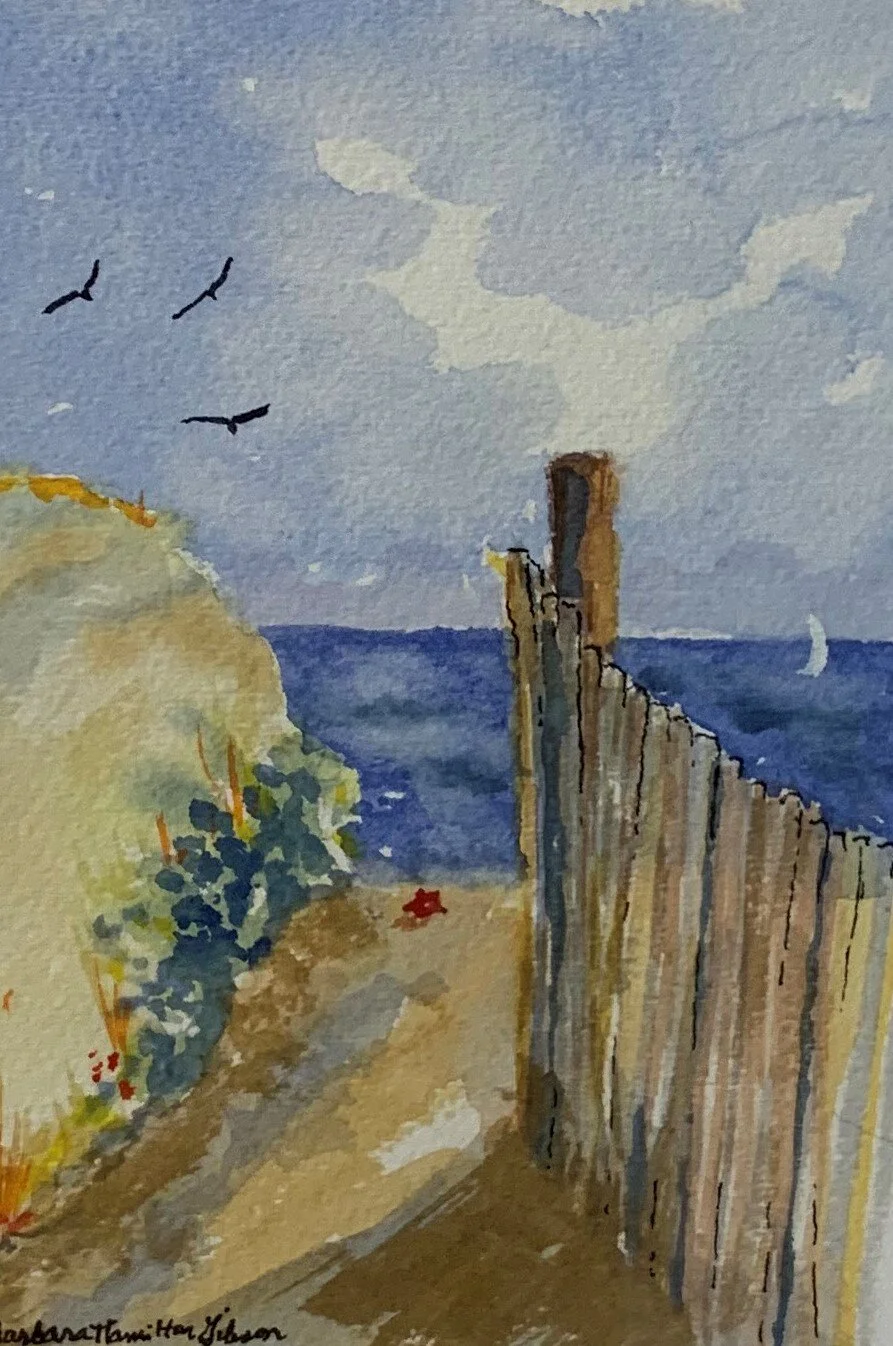 Barbara Hamilton	Gibson	Invitation	Watercolor	 $150 