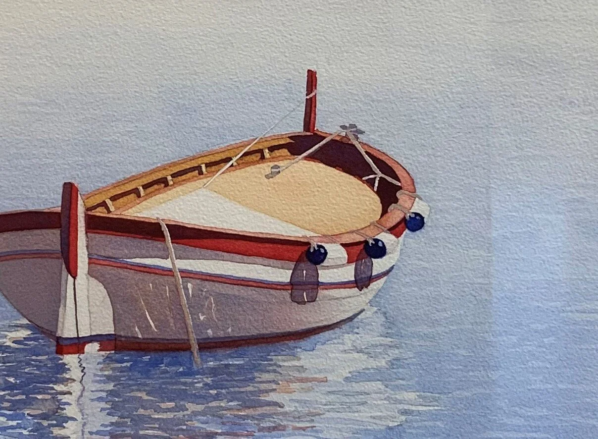 Deborah	Stidsen	Waiting For the Tide 	Watercolor	 $350 