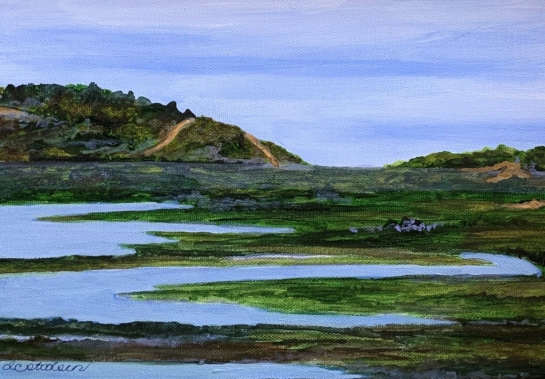 Deborah	Stidsen	Wellfleet Low Tide	Oil 	 $300 