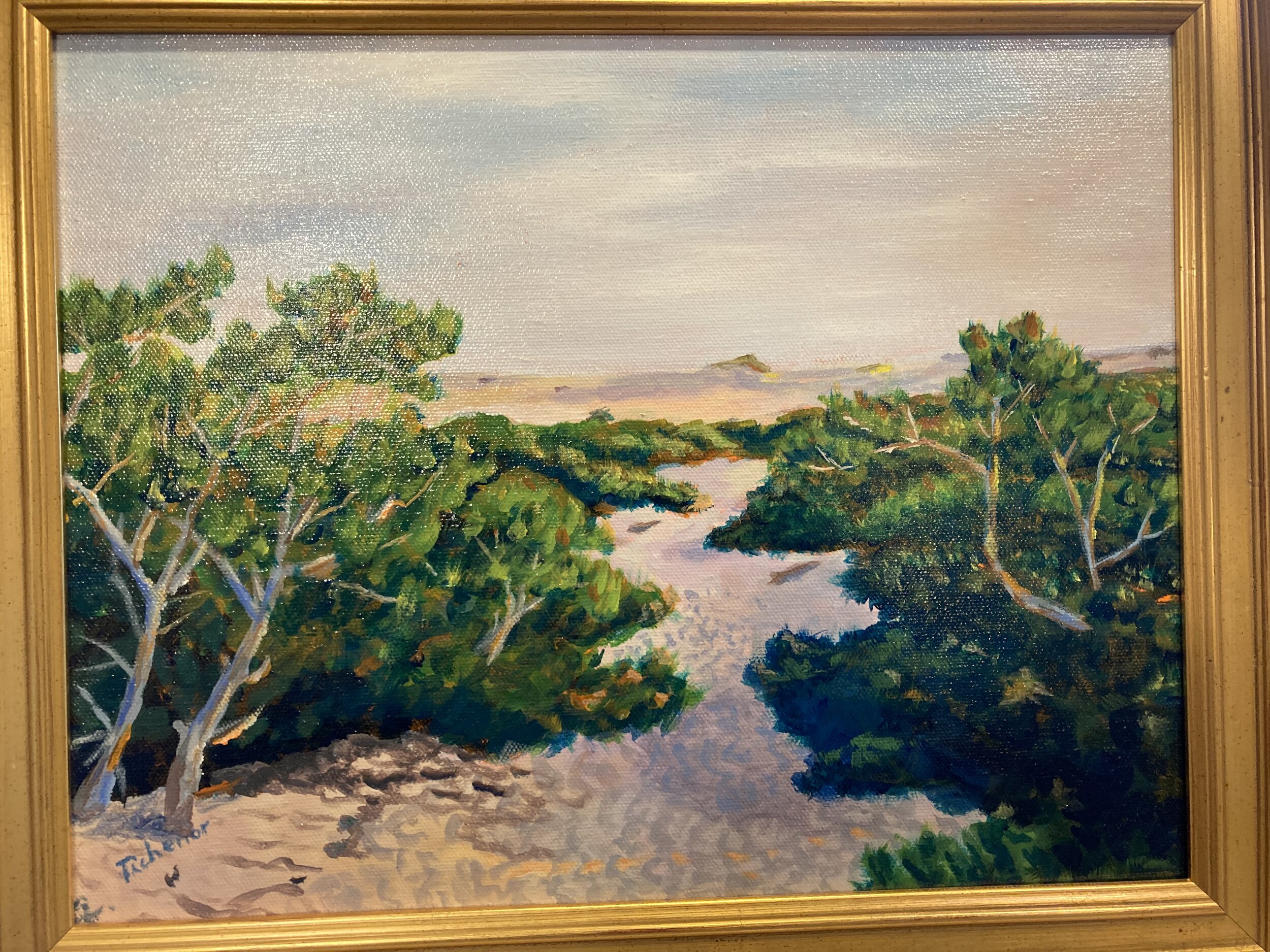 Jay	Tichenor	Path to the Dunes	Oil	 $300 