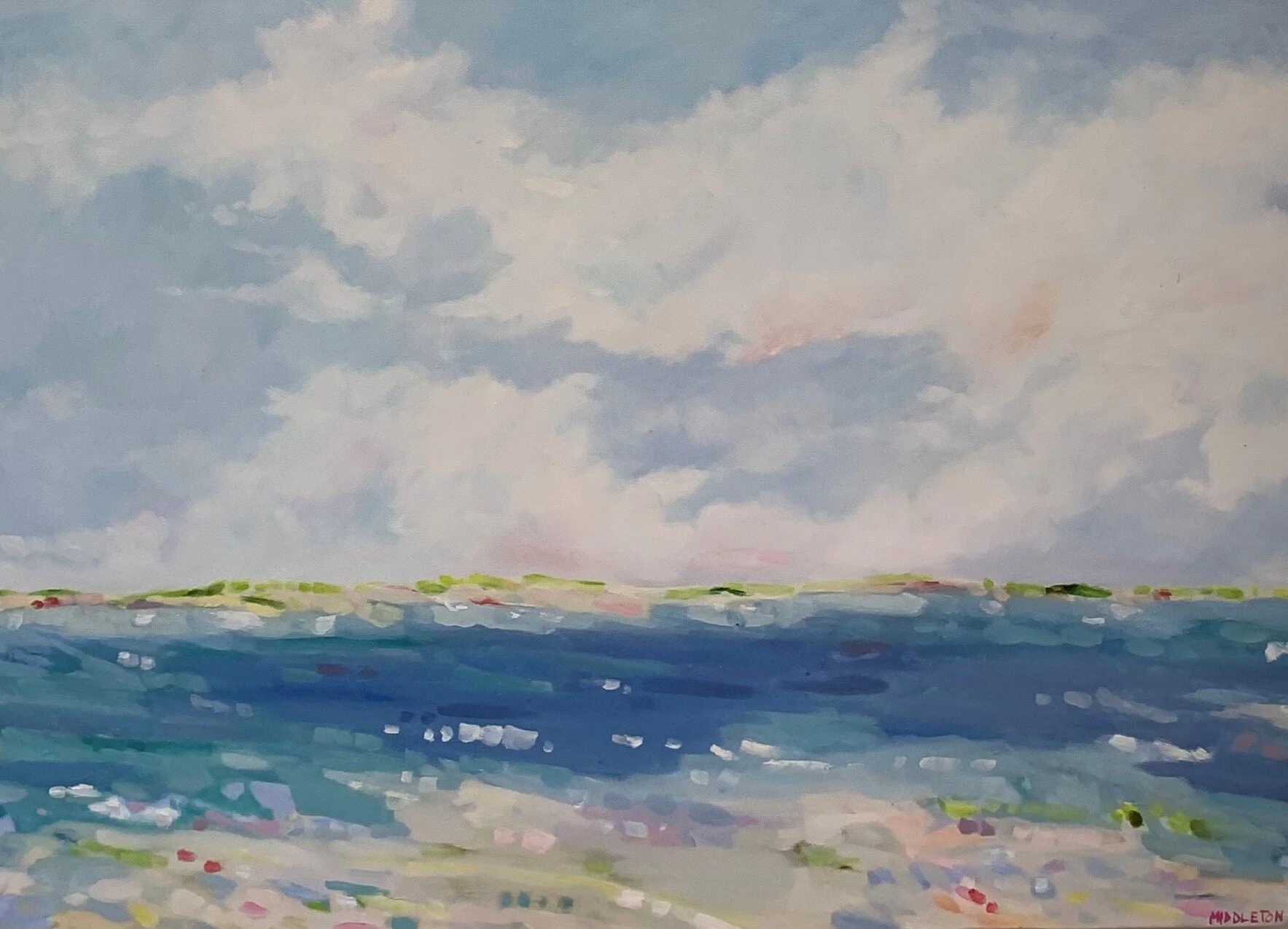 Amy	Middleton	Ripple Effect	Oil	 $500 