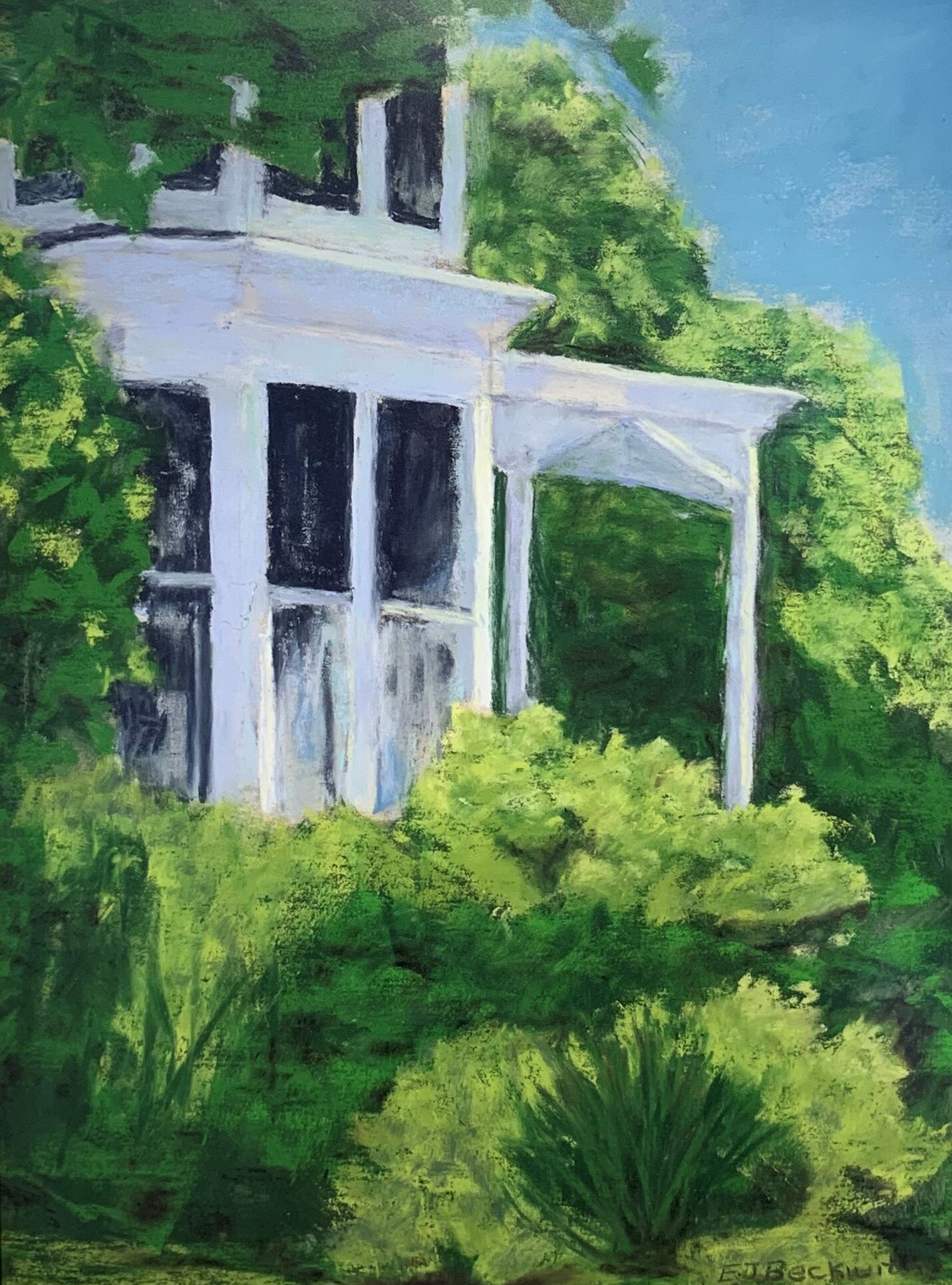 Emilie	Beckwith	Farmhouse at Strong Farm	Pastel	 $250 