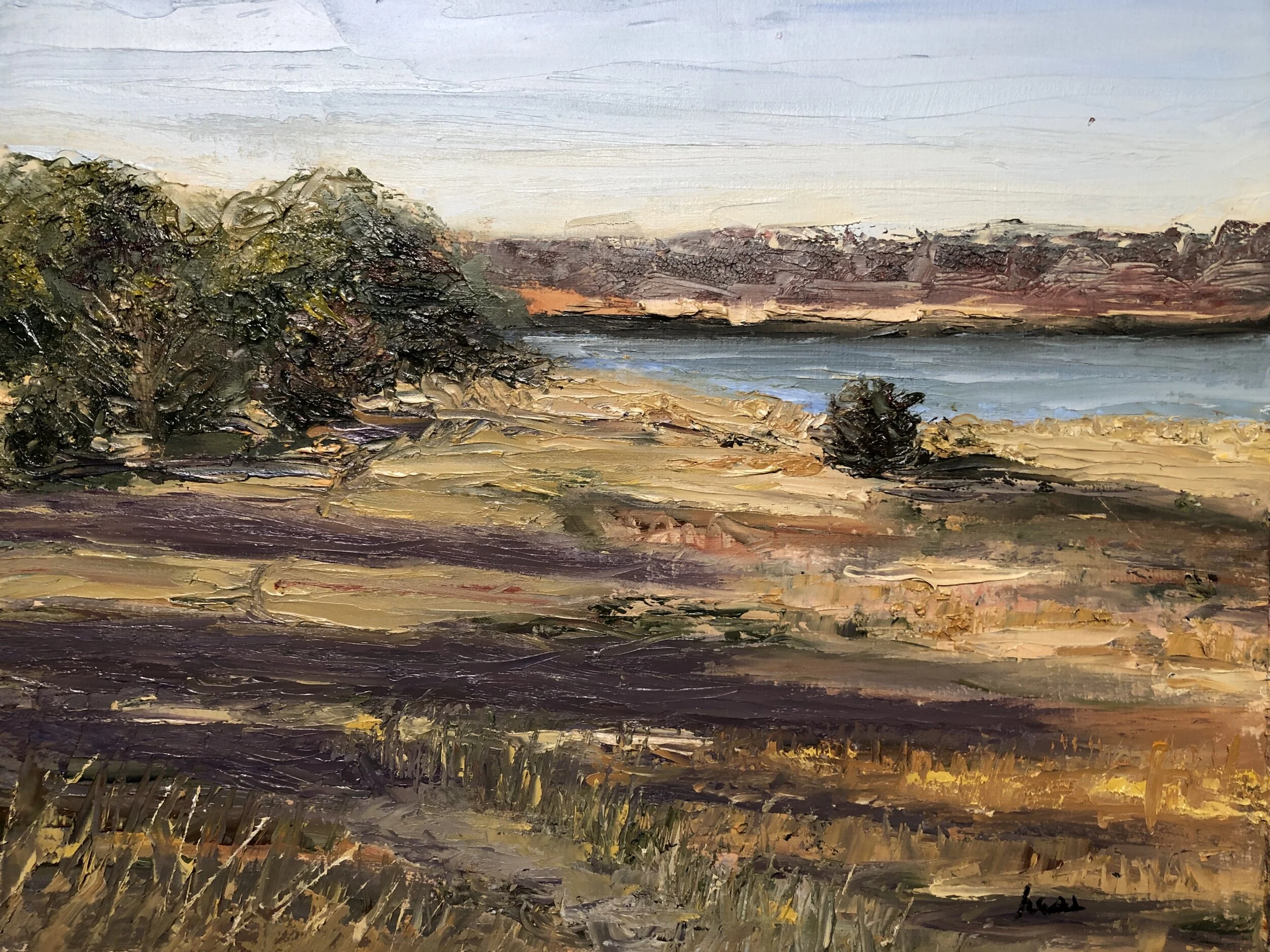 Catherine	Hess	November on the Cove	Oil	$575 