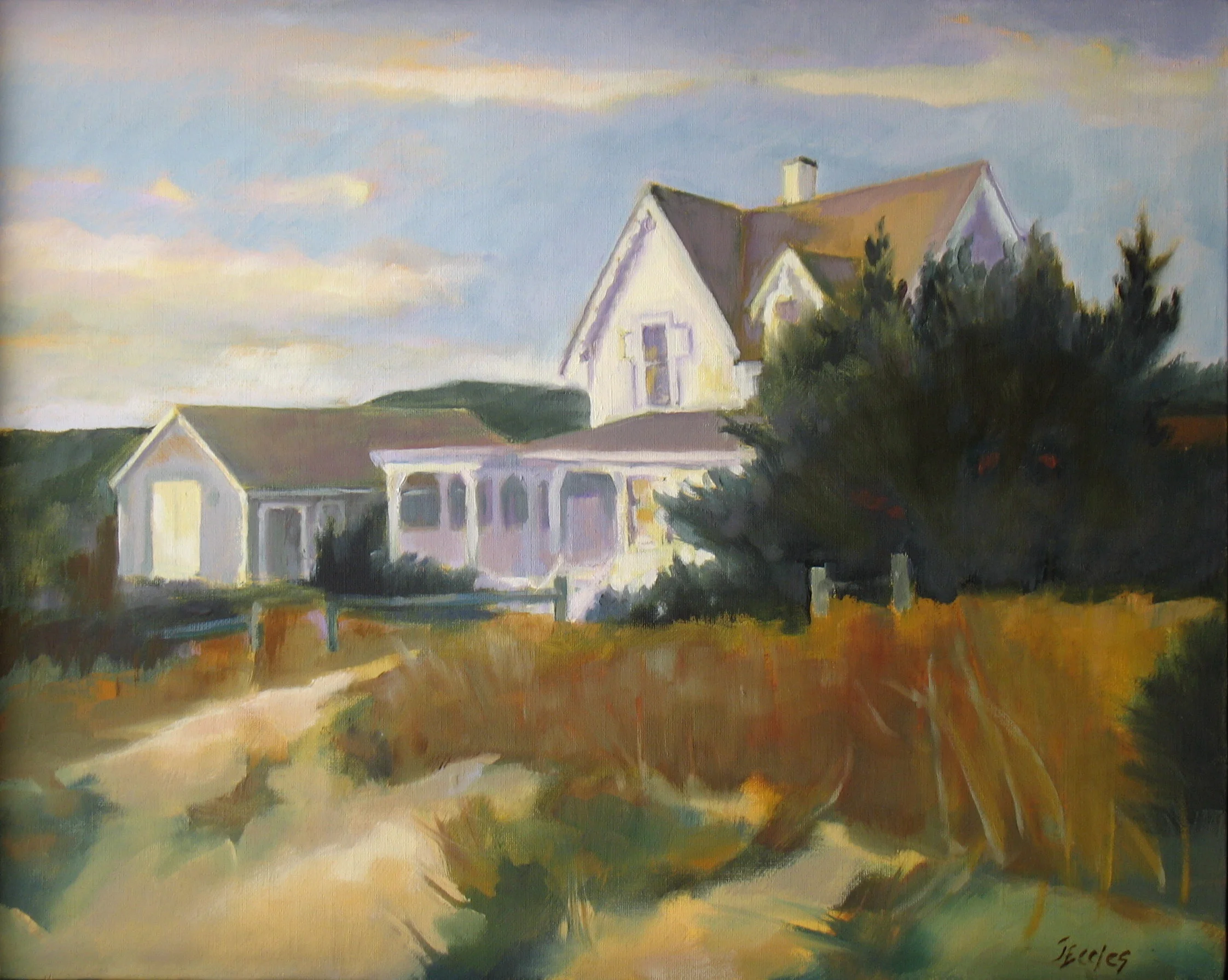 Jane	Eccles	Wellfleet Harbor House	Oil/canvas	$1,800 