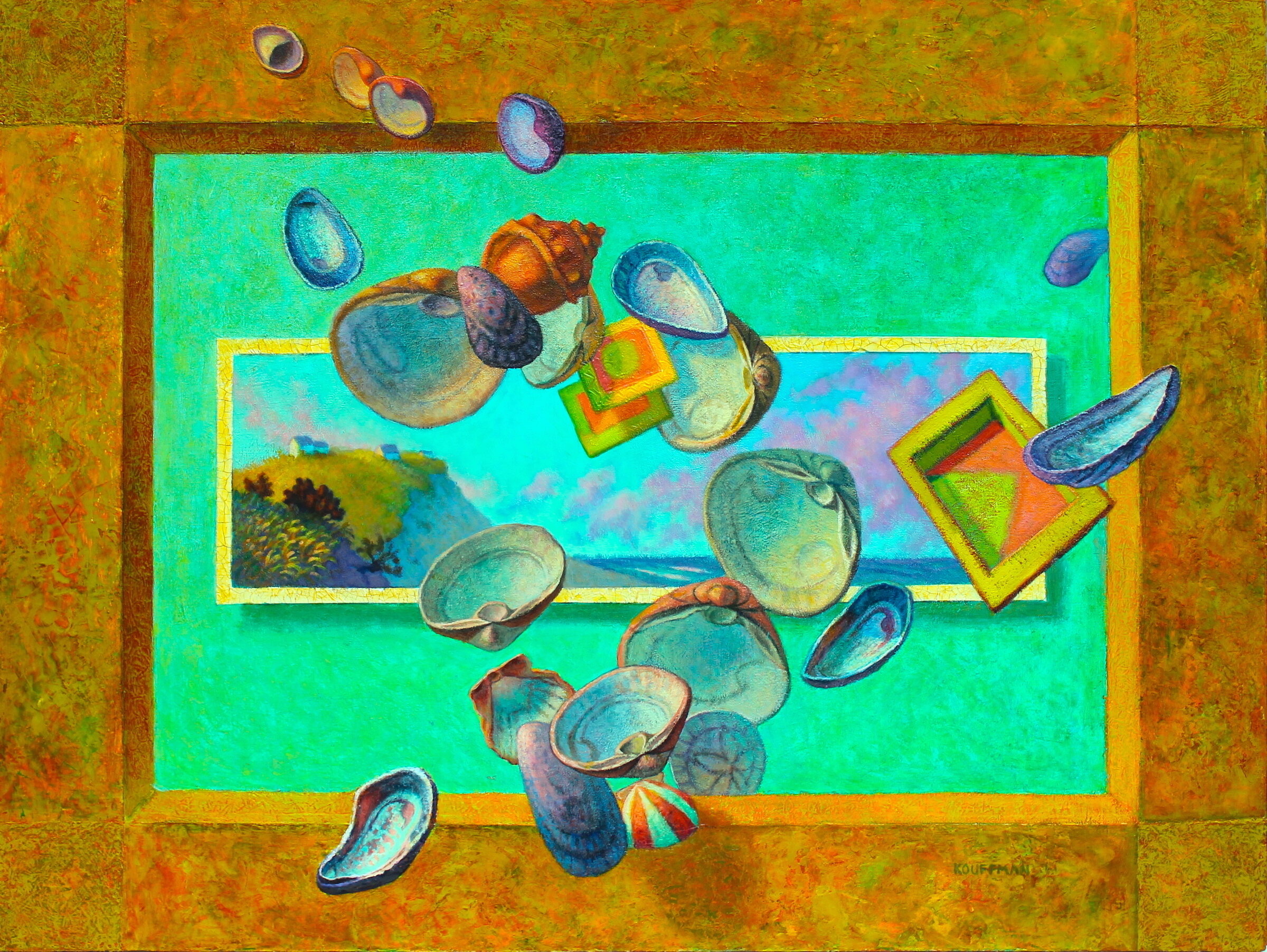 Jakki	Kouffman	Up and Away with Sedna's Own	Acrylic on Board	$4,950 