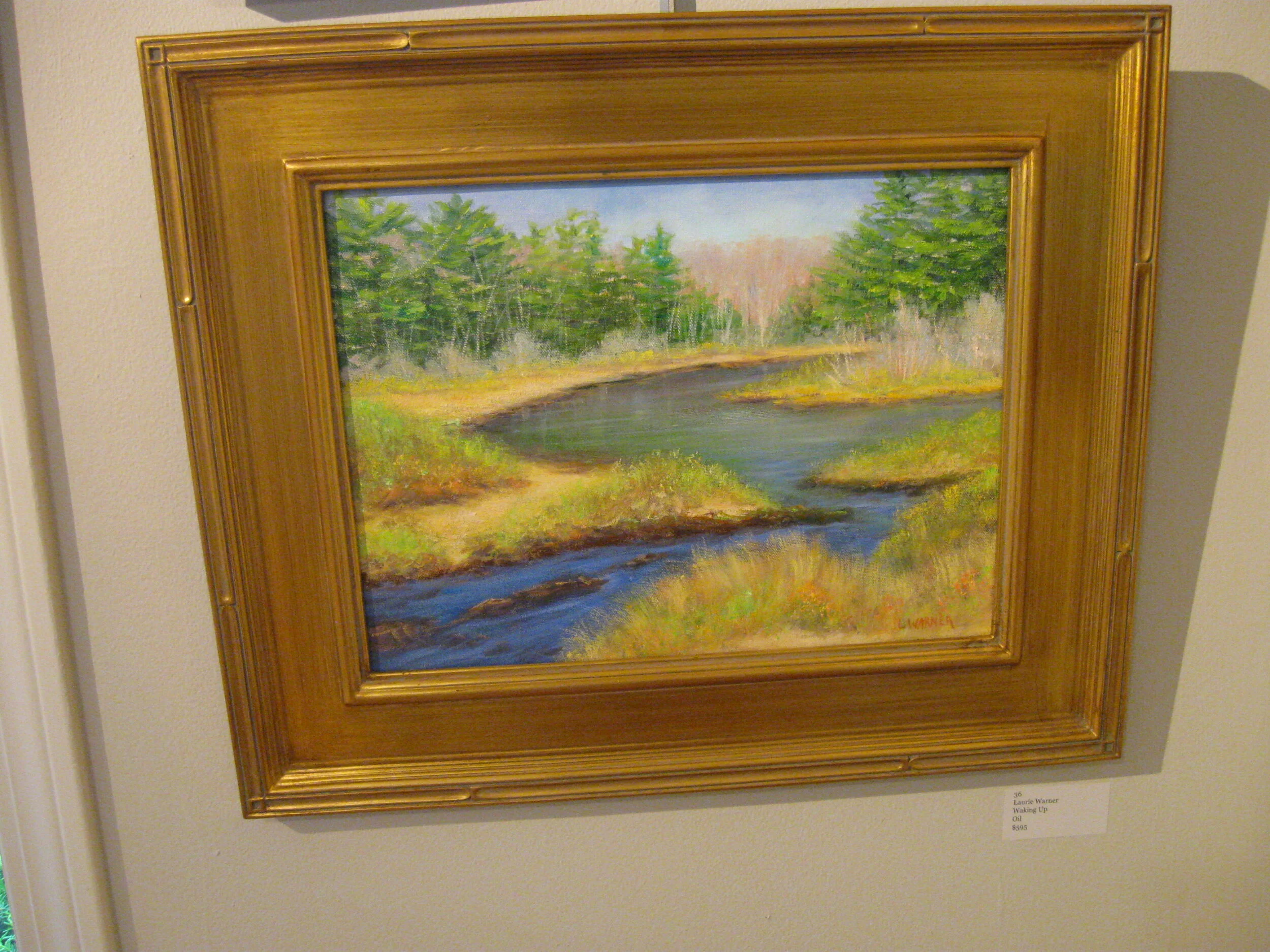 Laurie	Warner	Waking Up	Oil	$595 