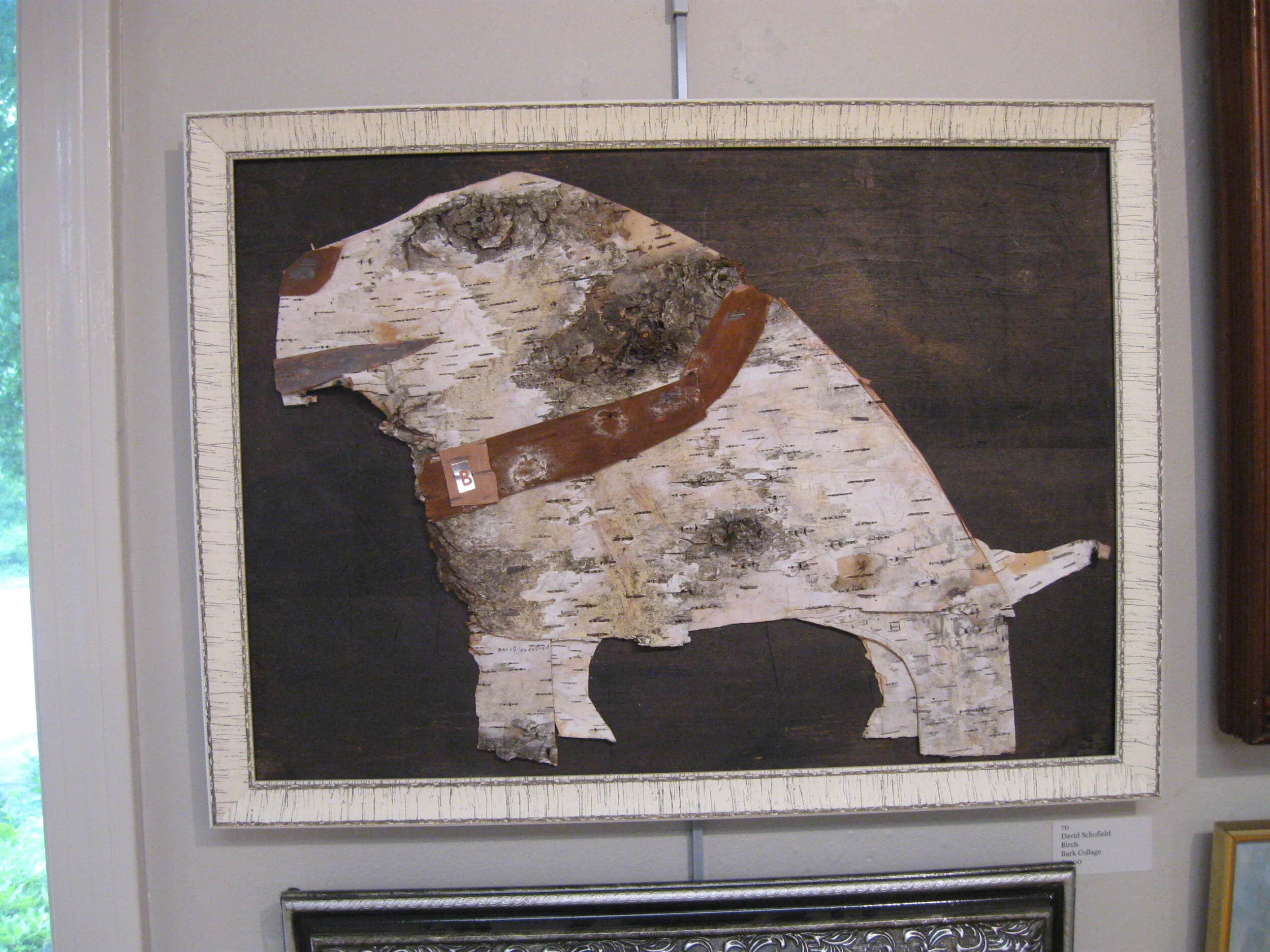 David	Schofield	Birch	Bark Collage	$1,000 