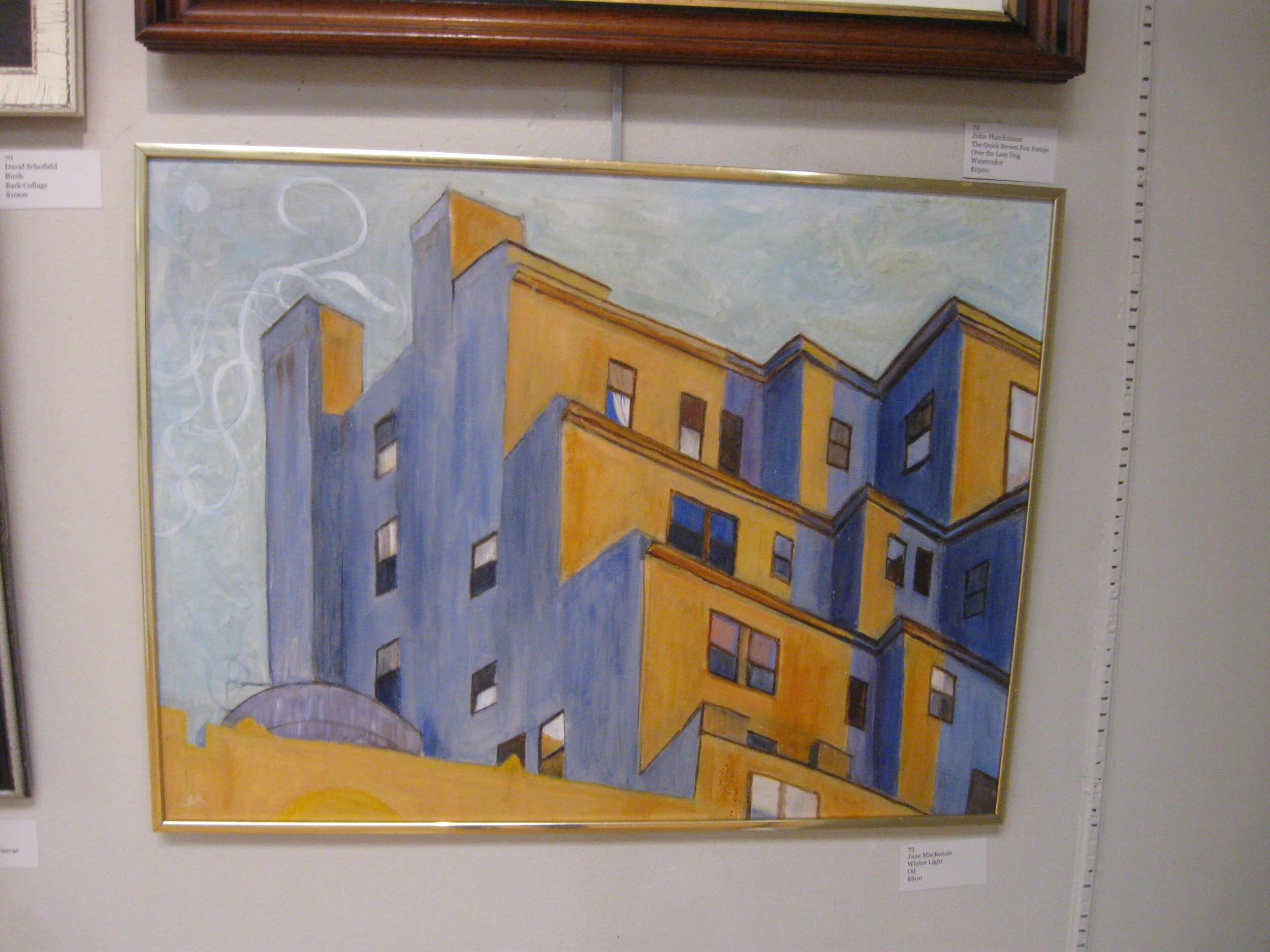 Jane	MacKenzie	Winter Light	Oil	$800 