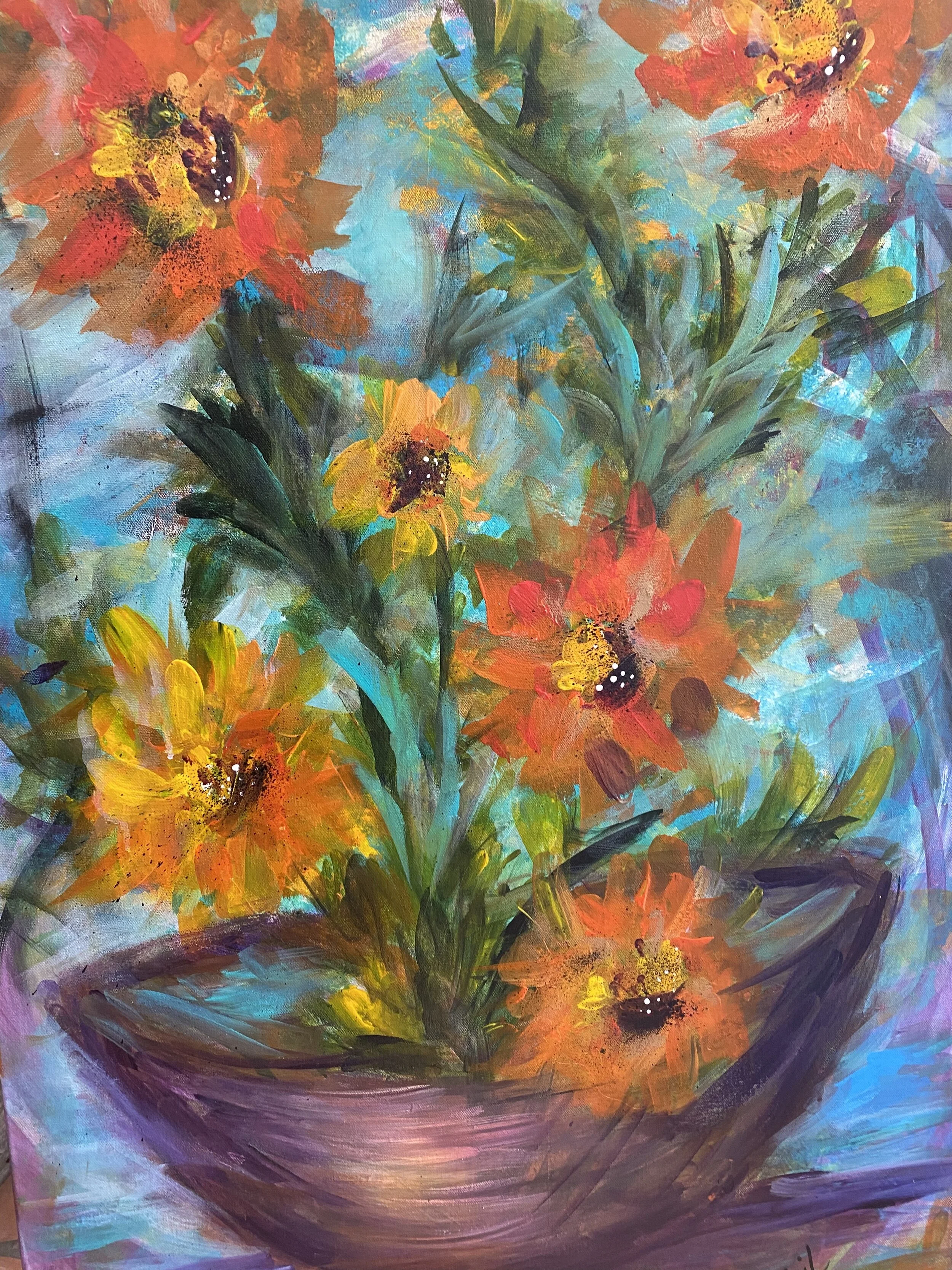 Gail	Tilton	Bowl of Bright Beauty	Acrylic	$575 