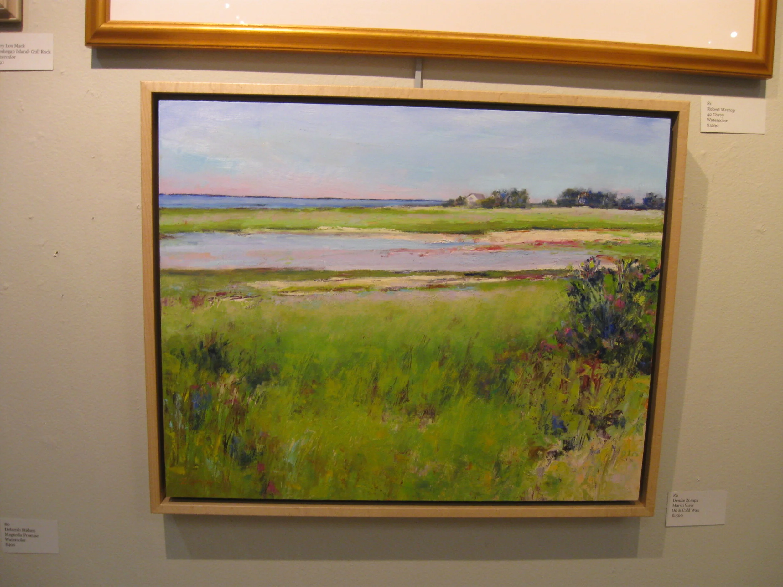 Denise	Zompa	Marsh View	Oil & Cold Wax	$1,500 